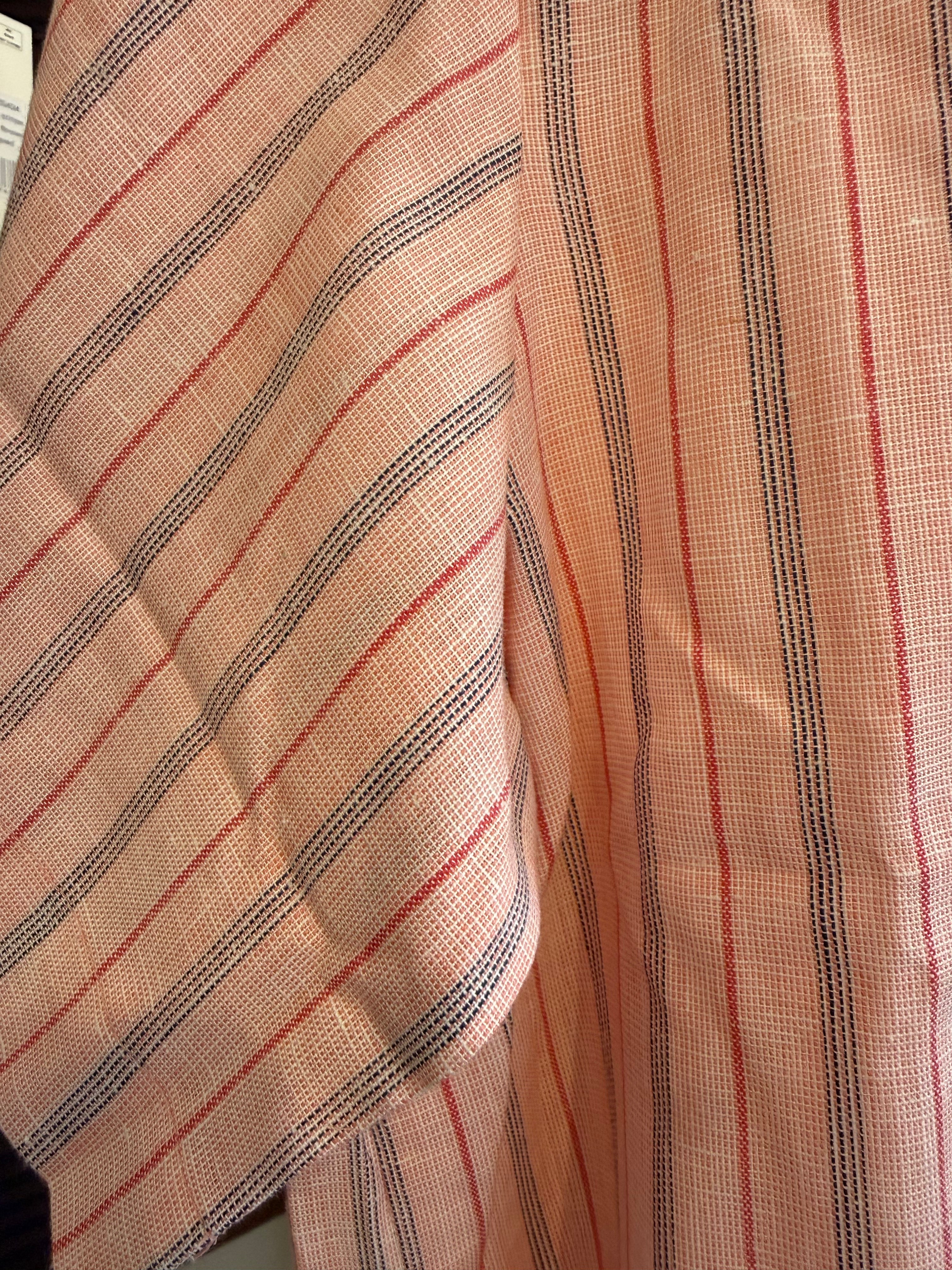 100% Cotton Alina Pink Stripe Shirt
