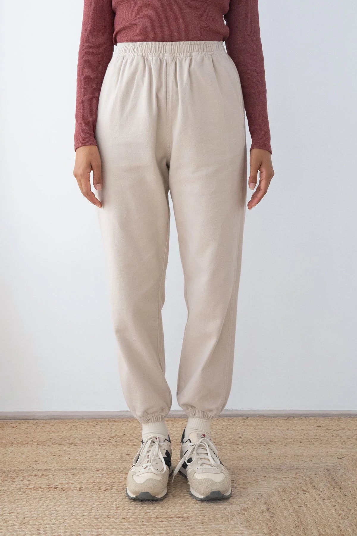 Solmara Trousers in Feather Grey