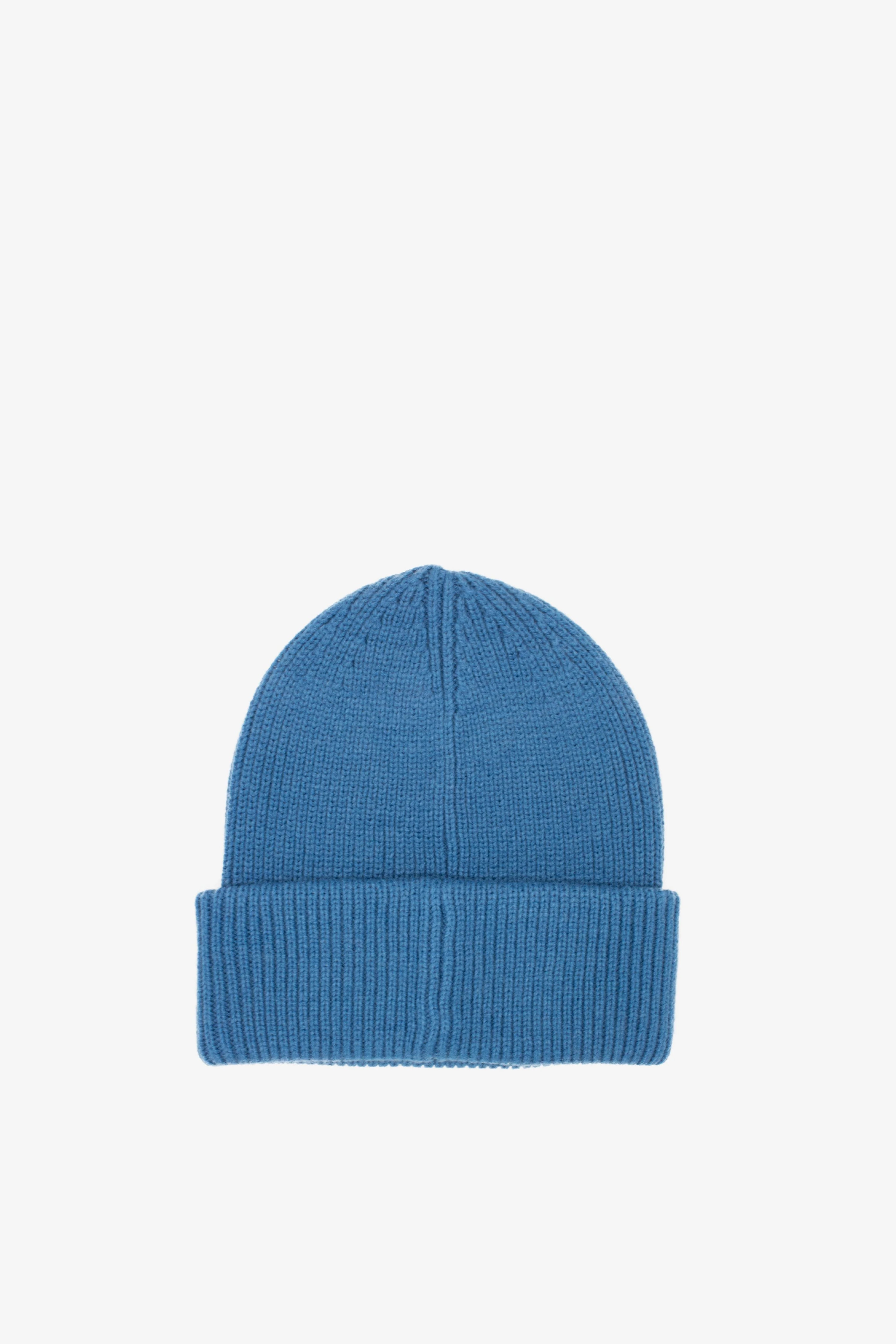 The Recycled Bottle Beanie in Ocean Blue