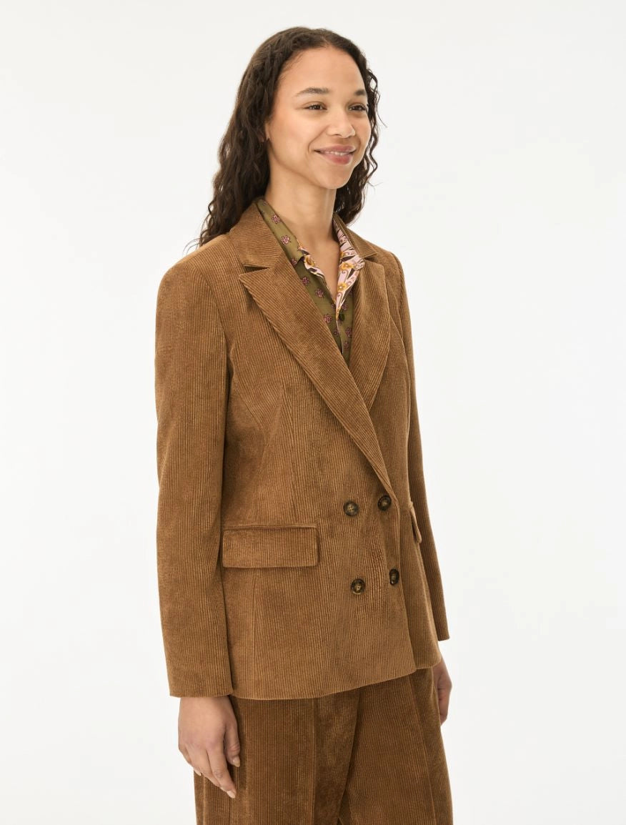 Pagina 100% Cotton Cord Jacket in Hazelnut