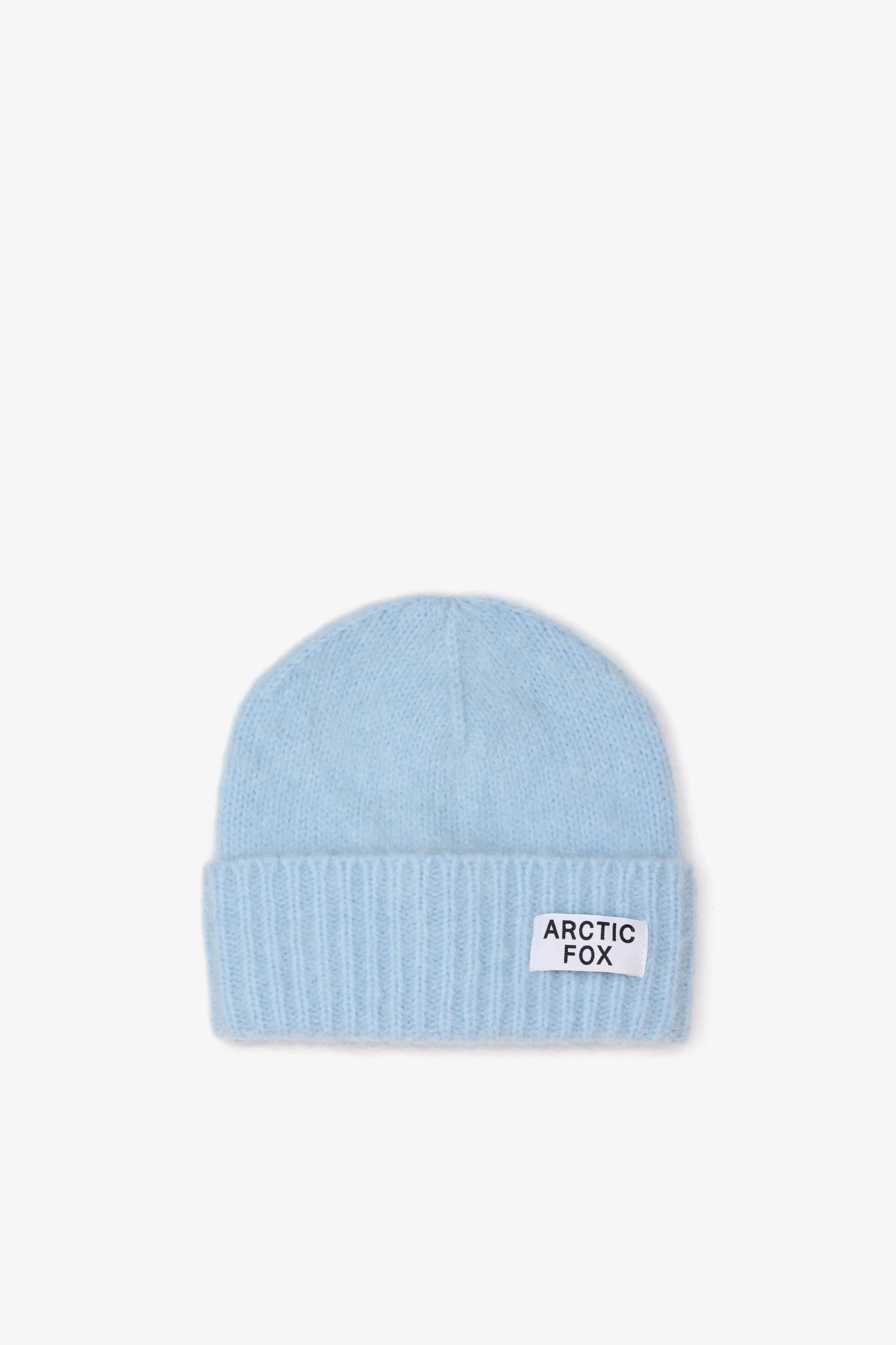 The Merino Wool Beanie in Powder Blue
