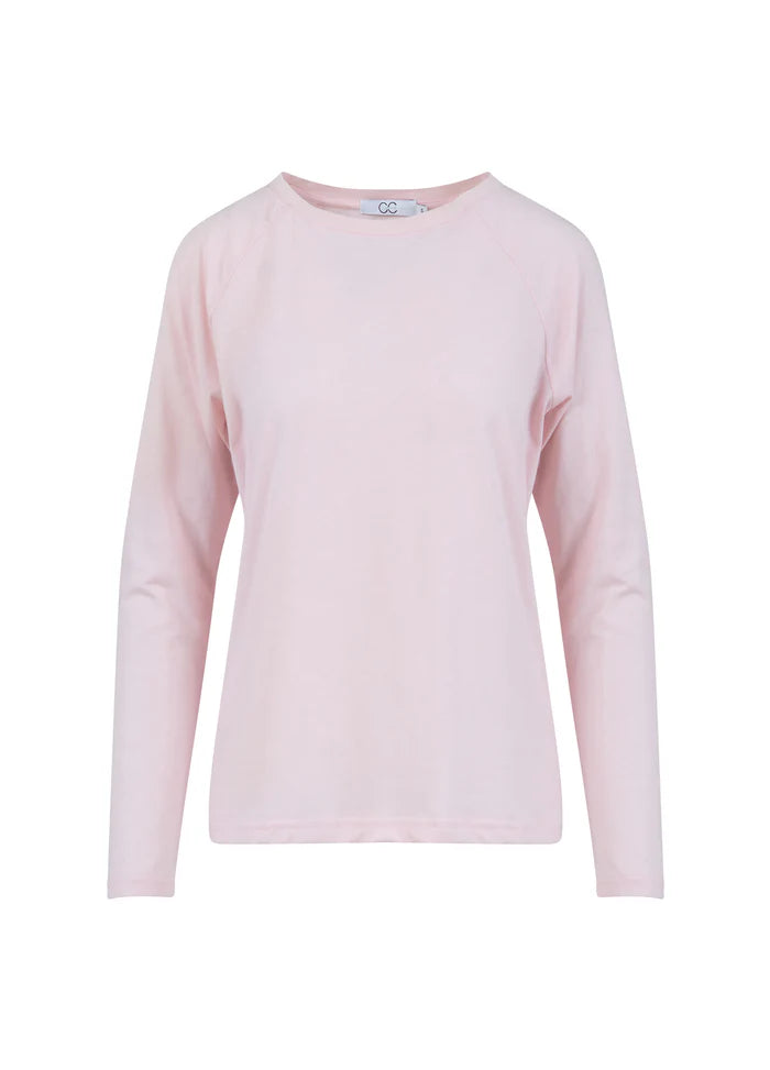 Pre Loved Long Sleeve T-Shirt in Winter Rose