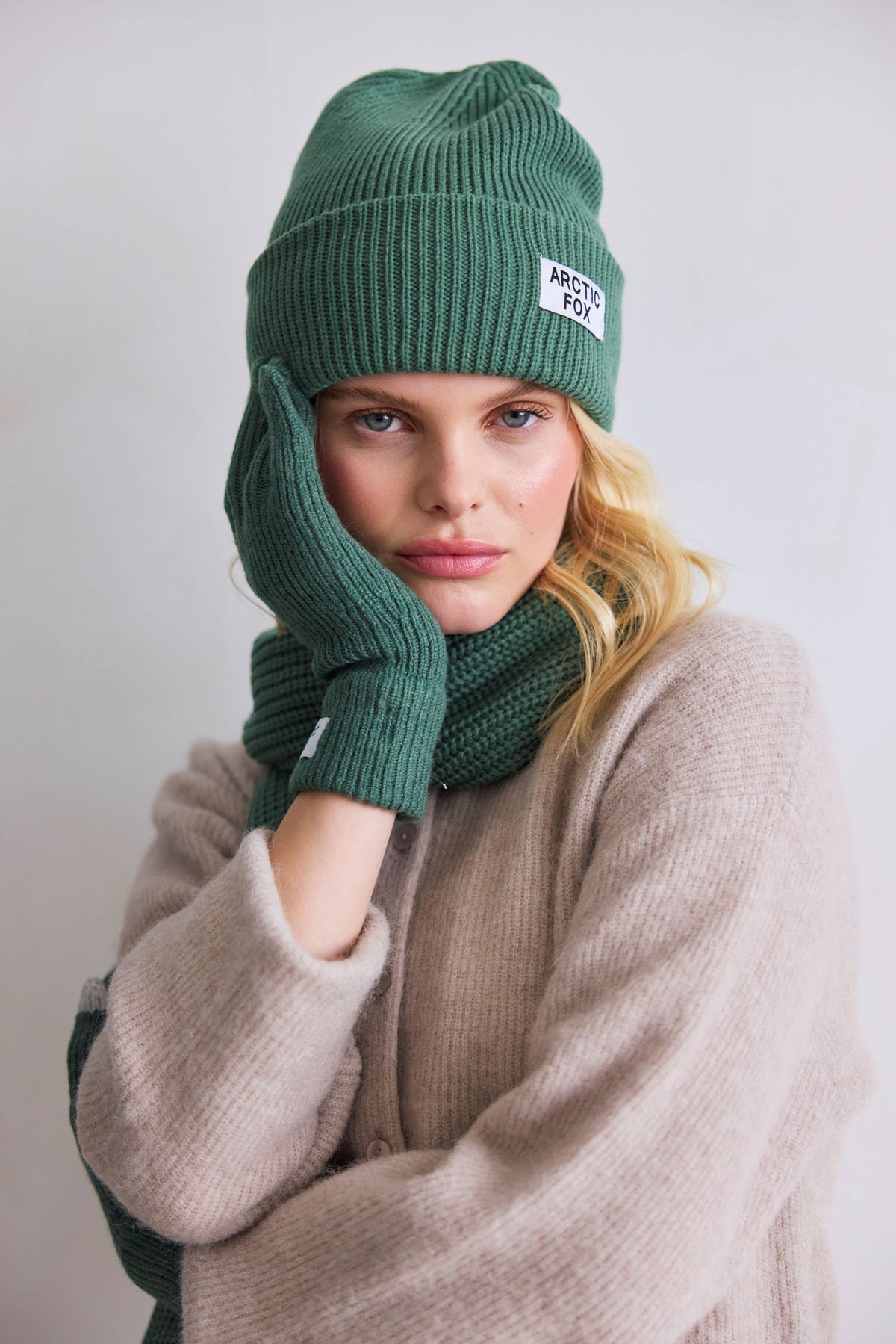 Recycled Bottle Gloves - Forest Fern - AW26