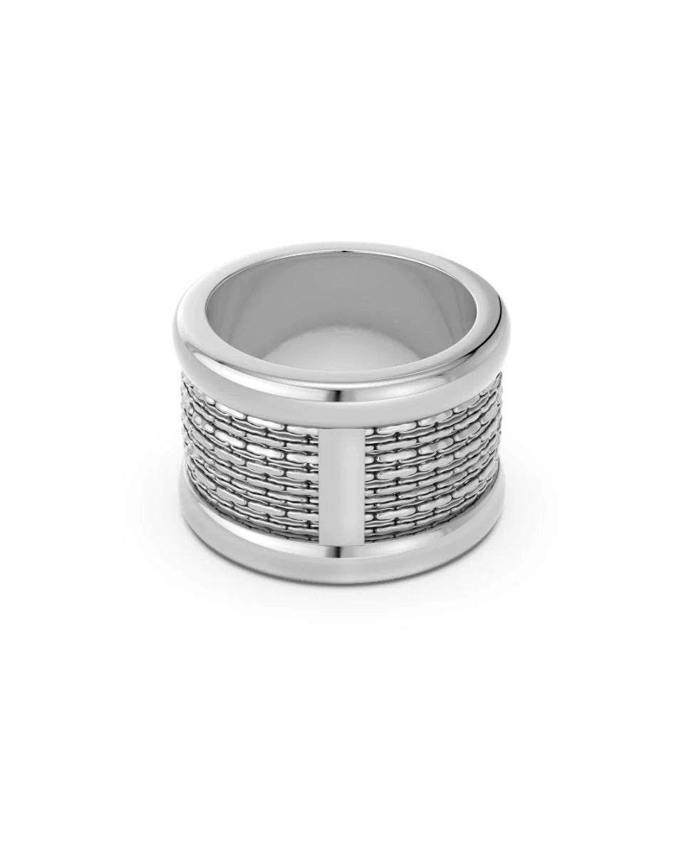 Lumi Ring in Stainless Steel