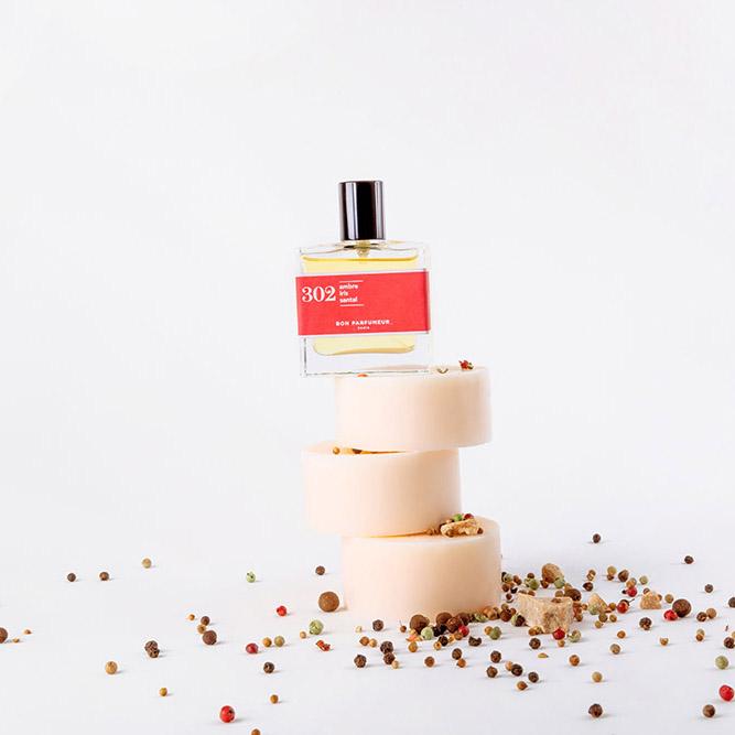 Eau de parfum 302 with amber, iris and sandalwood | 30ml