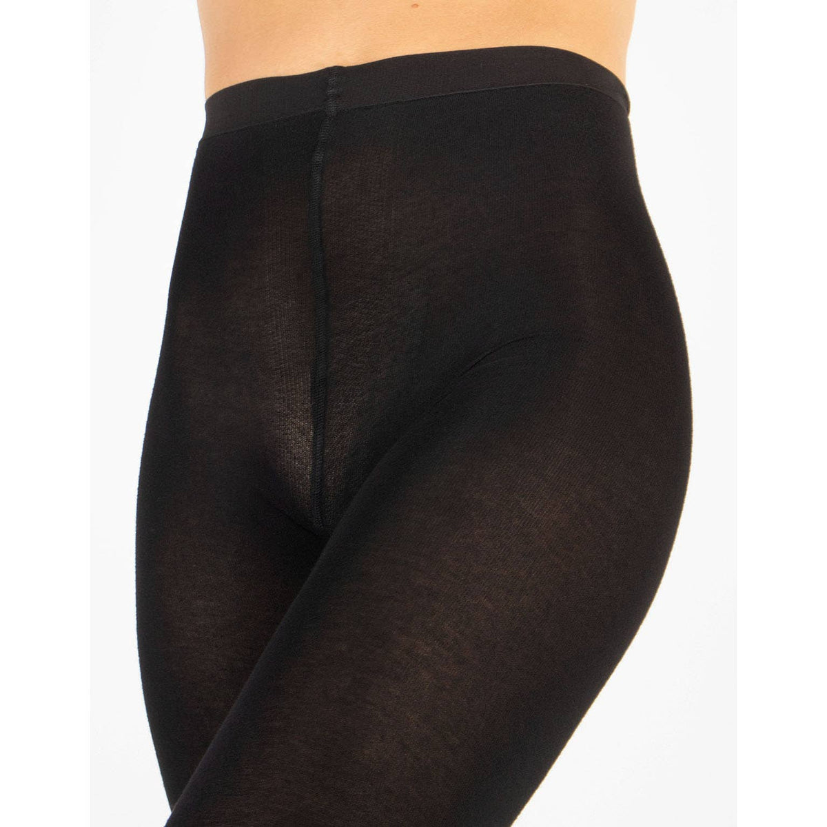 Cashmere Wool Tights 150 DEN, Winter tights: Lead Gray