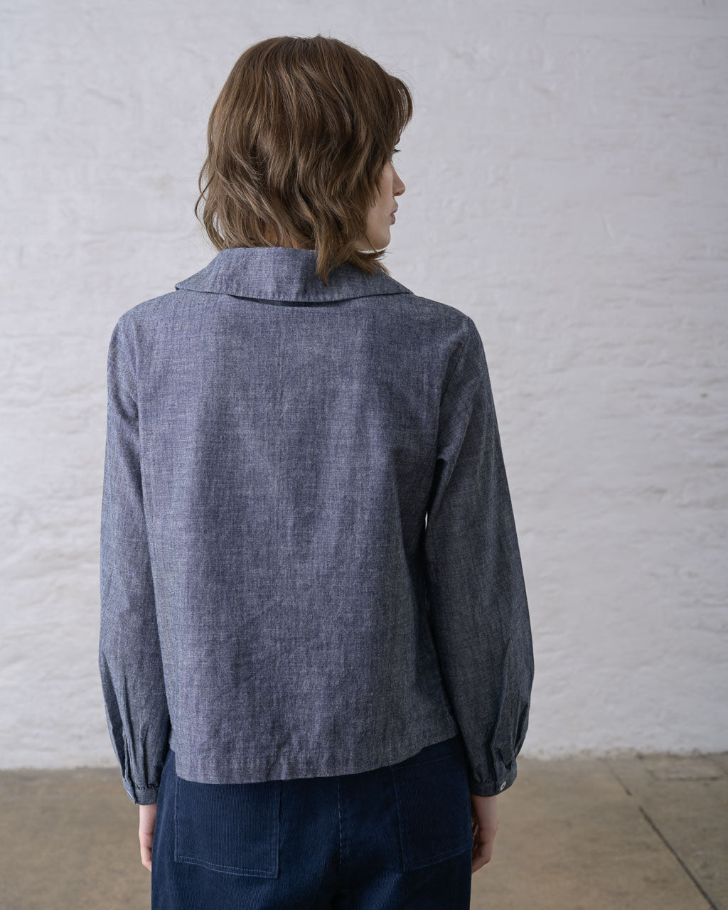 Jolene Casual Shirt in Chambray