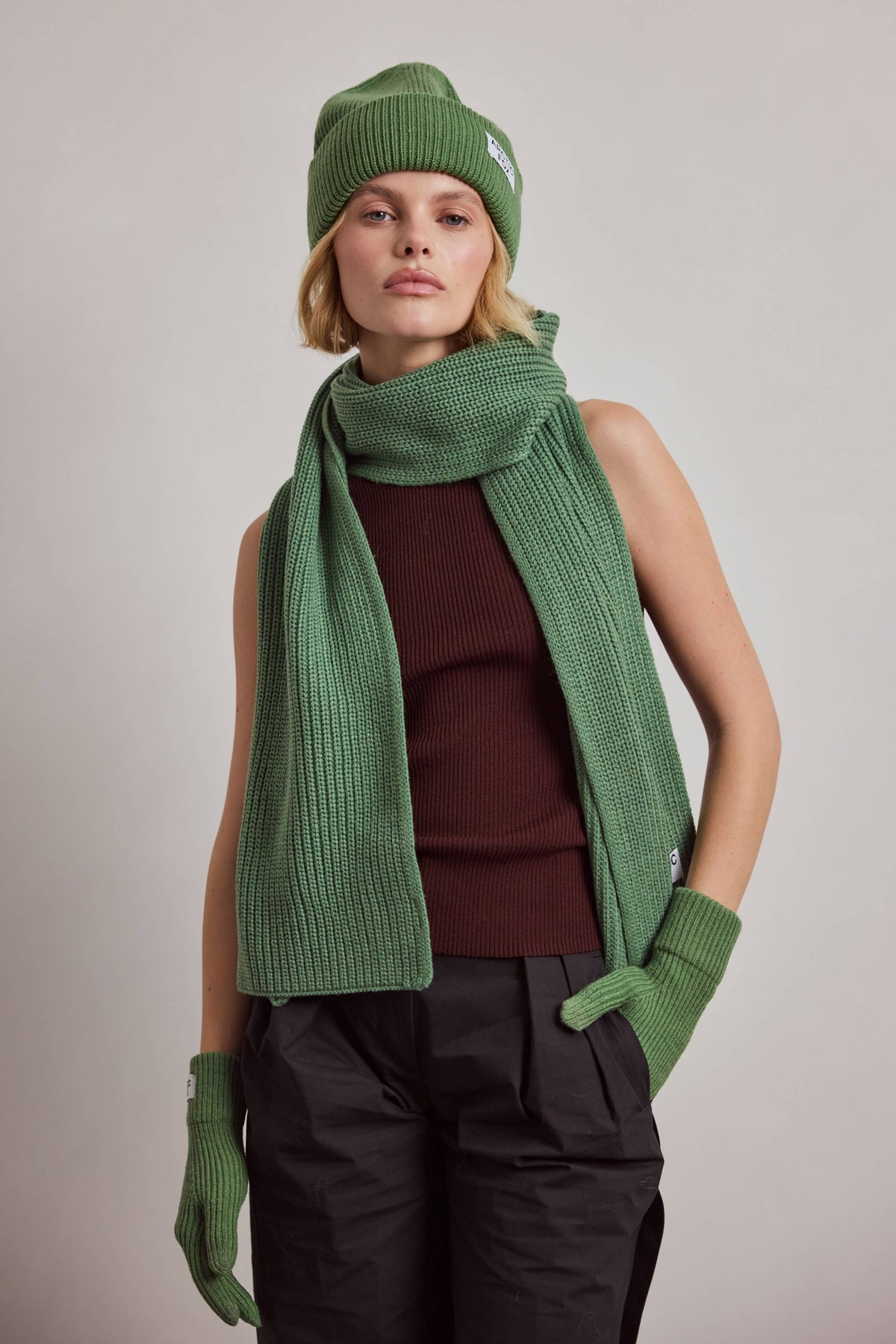 Recycled Bottle Gloves - Forest Fern - AW26