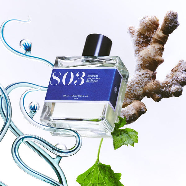 Eau de parfum 803 with sea spray, ginger and patchouli | 30ml