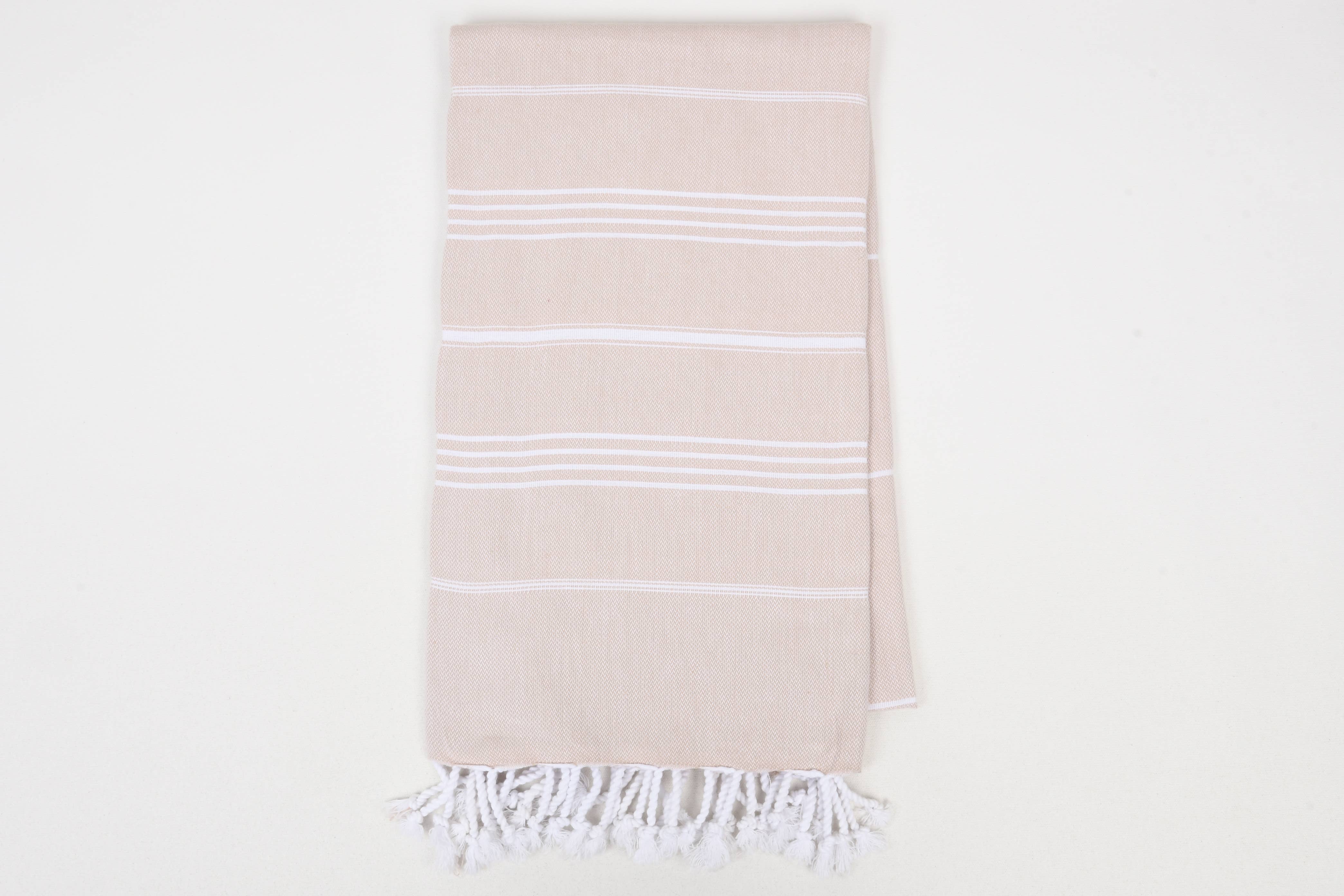 100% Cotton Handwoven Turkish Hammam  in Blue