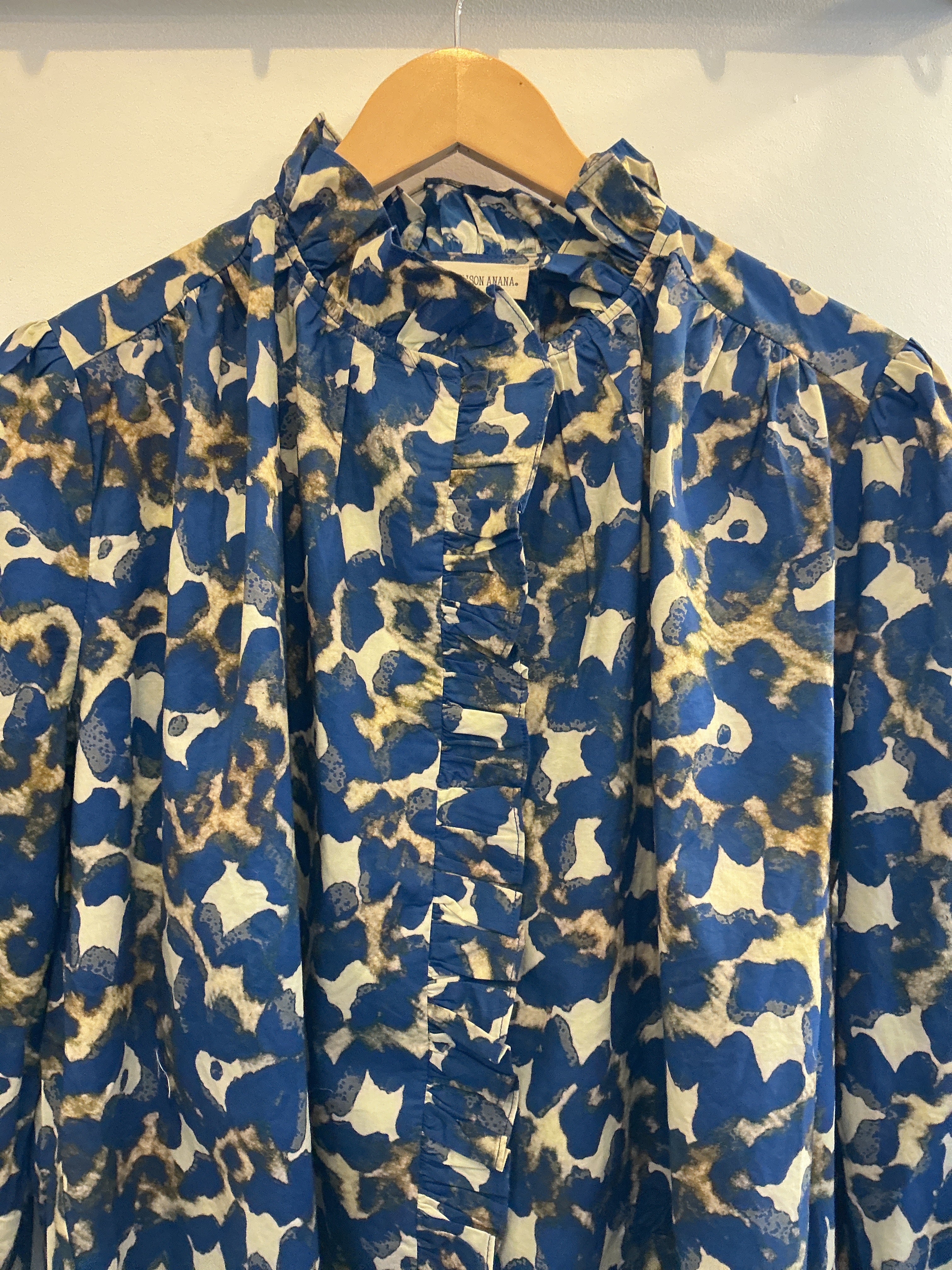 Chryslaine shirt in Bleu Marine