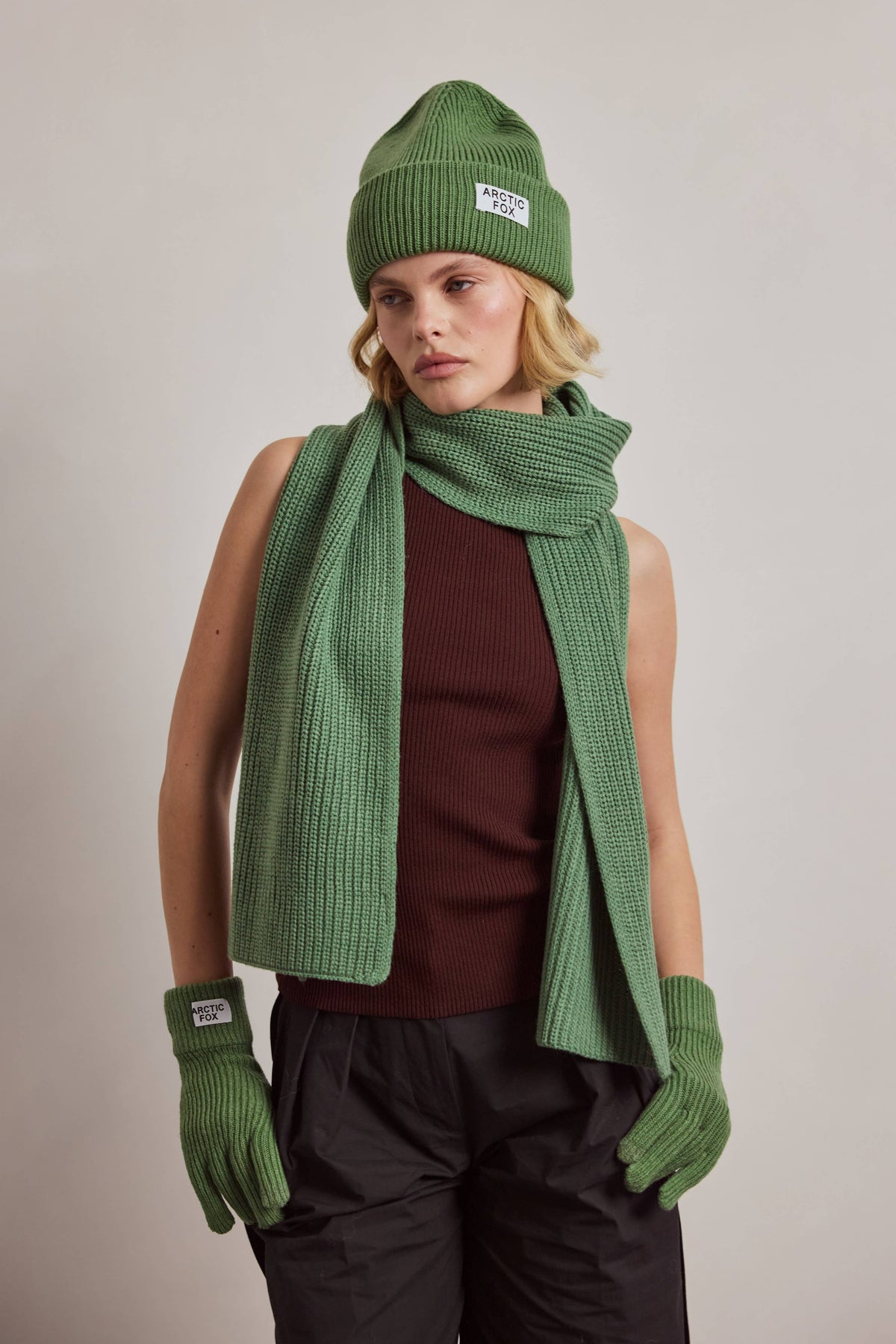 Recycled Bottle Gloves - Forest Fern - AW26
