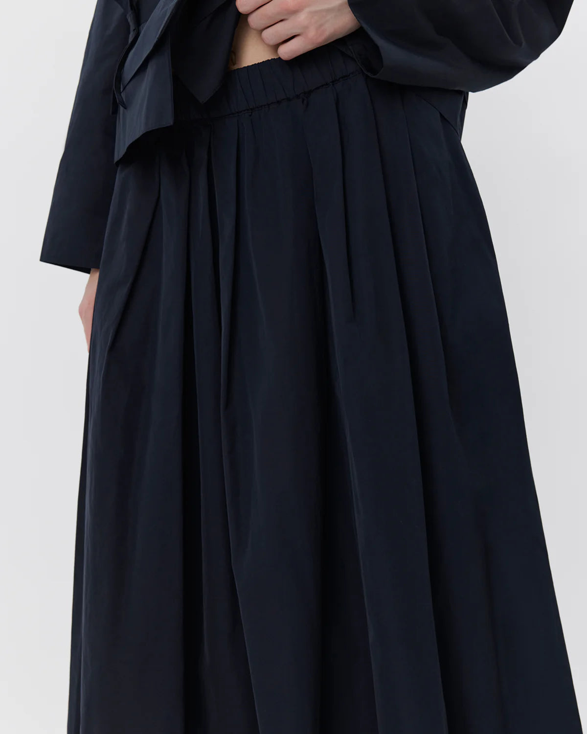 June Full Skirt - Navy