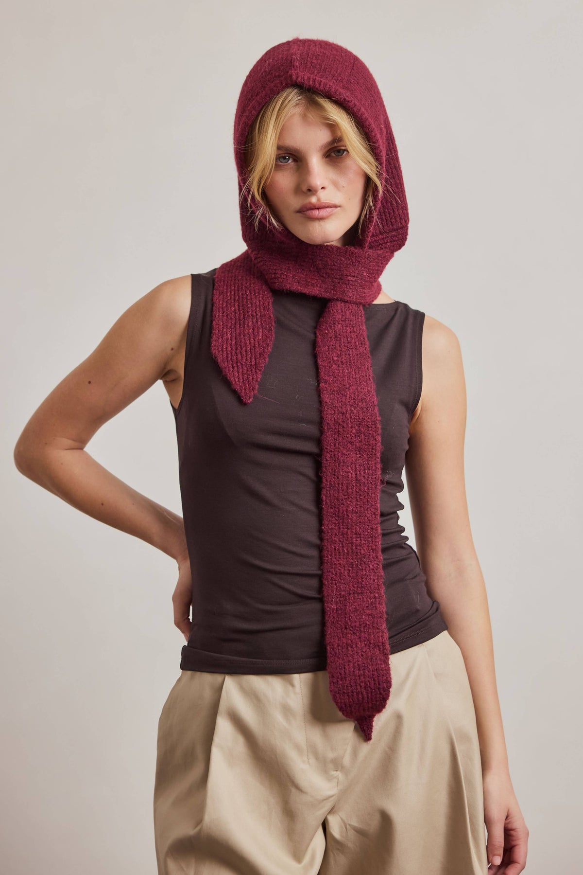 The Bonnet - Dark Cherry - AW26