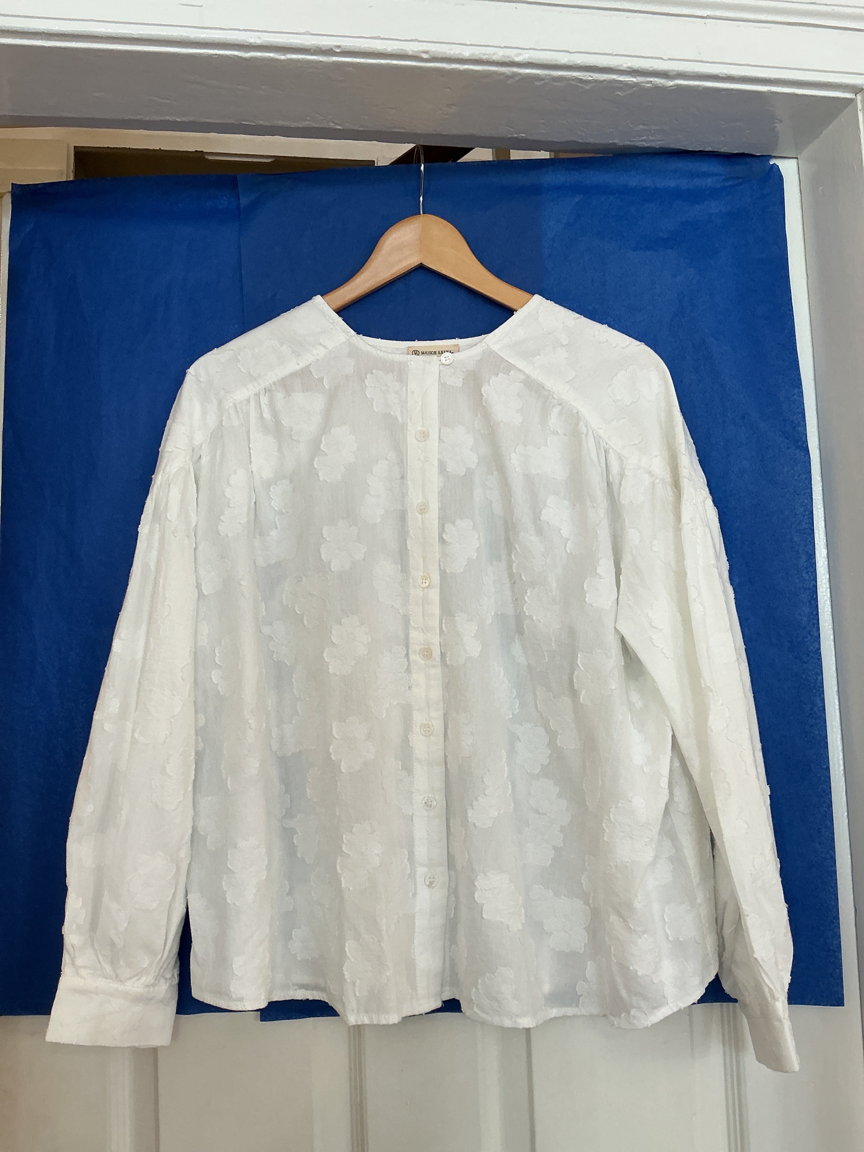 Aniella blouse in creme