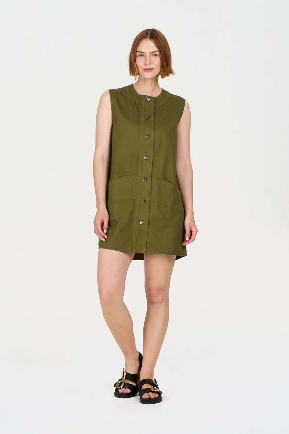 Rosie Dress Khaki
