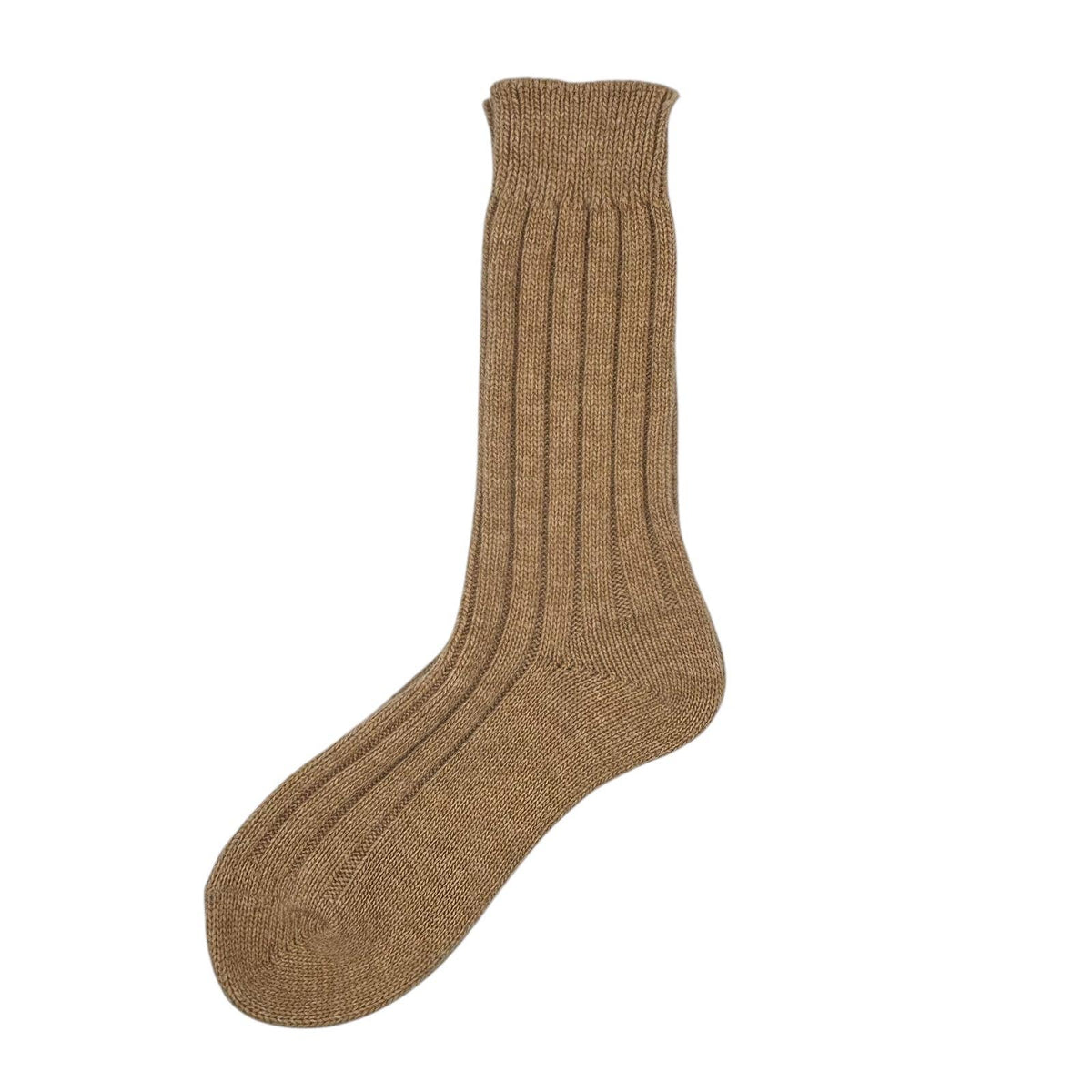 Sofia Cashmere Blend socks in Khaki