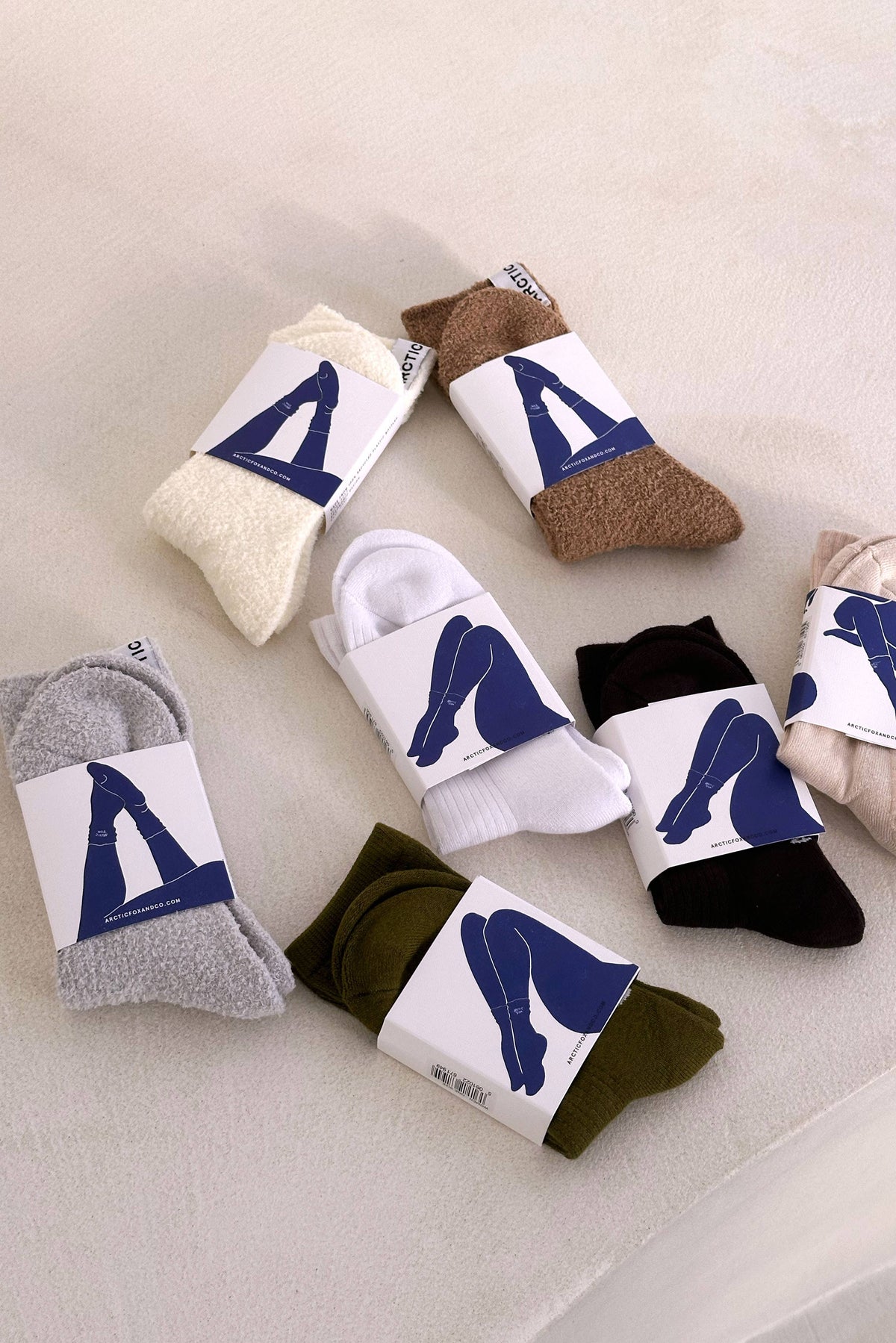 The Everyday Socks - 100% Bamboo in Cobalt