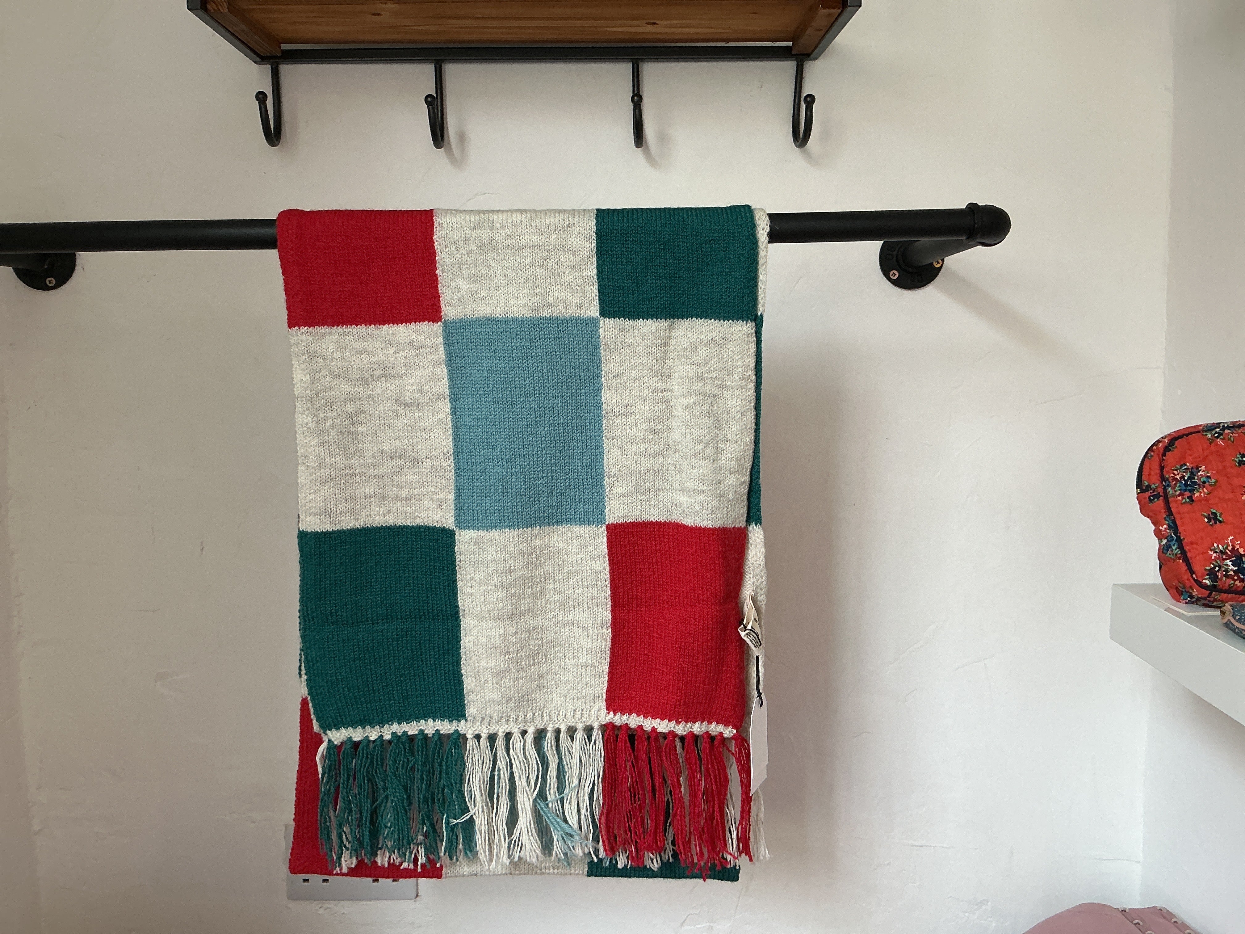 Iris scarf  Lambswool in Multi