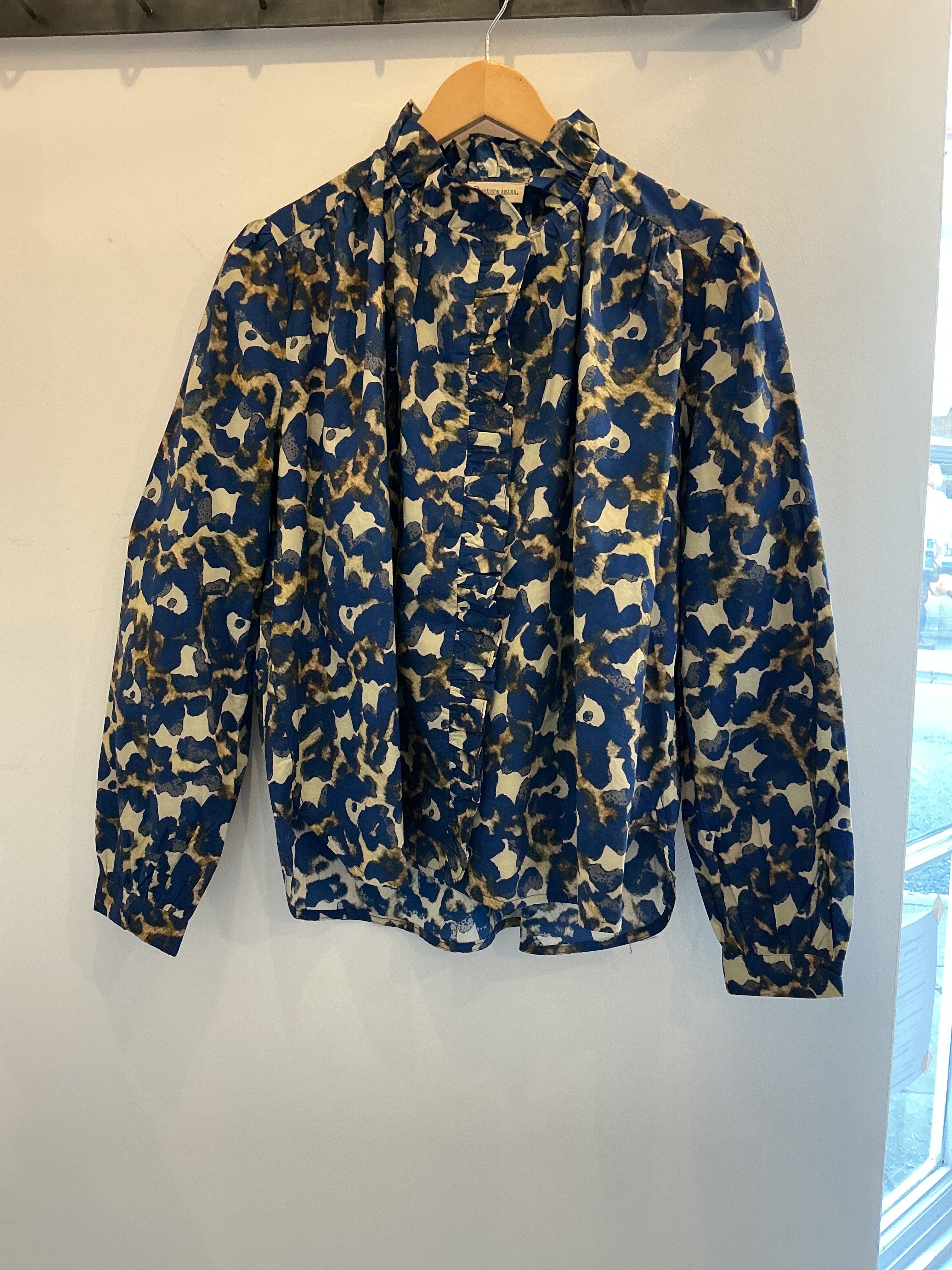 Chryslaine shirt in Bleu Marine
