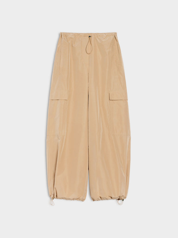 Aster Cargo Trousers in Beige