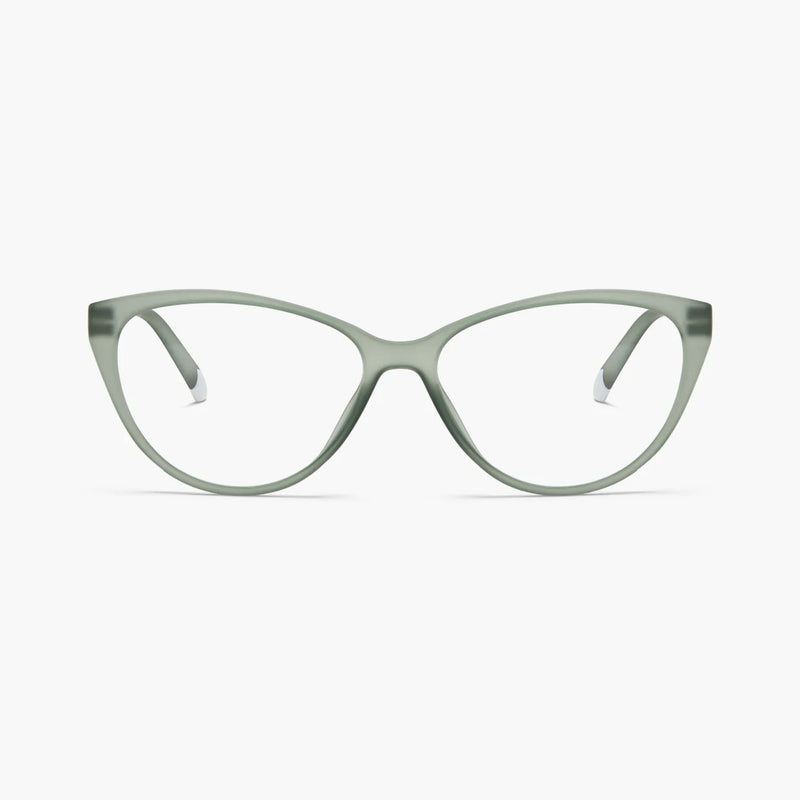 Astoria Blue Light Reading Glasses in Jade