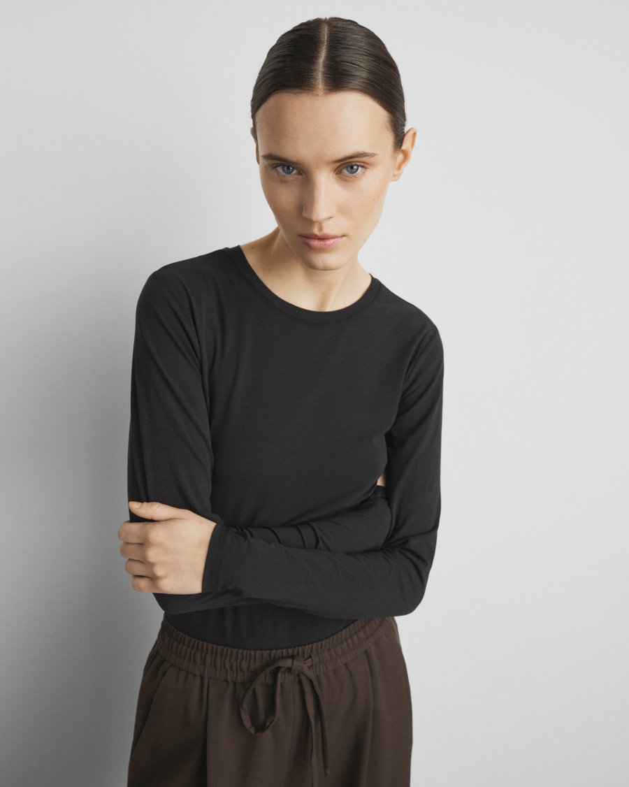 Betrina Cotton Base Layer in Black