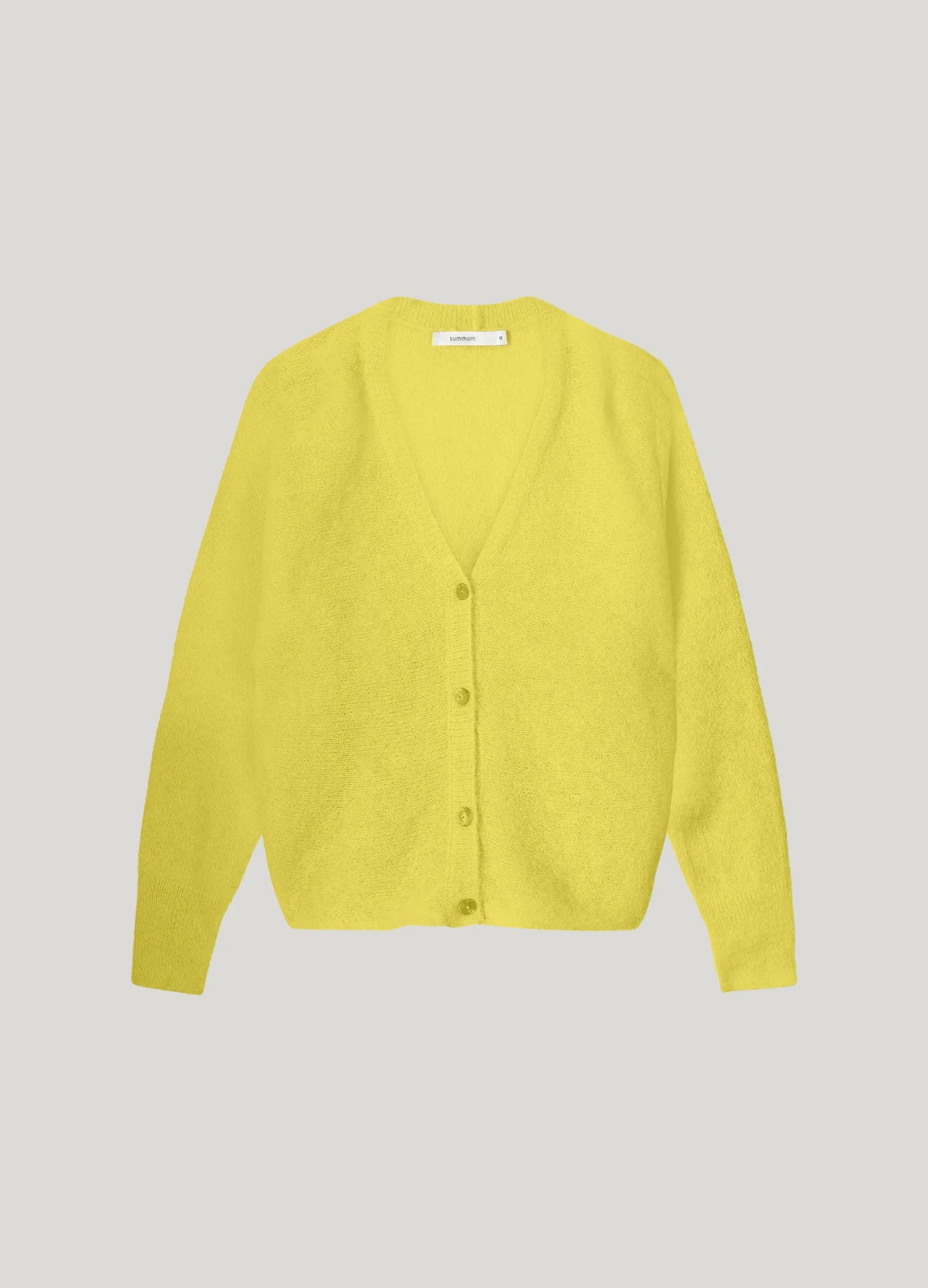 Oversize Cardigan Alpaca - Mimosa Yellow