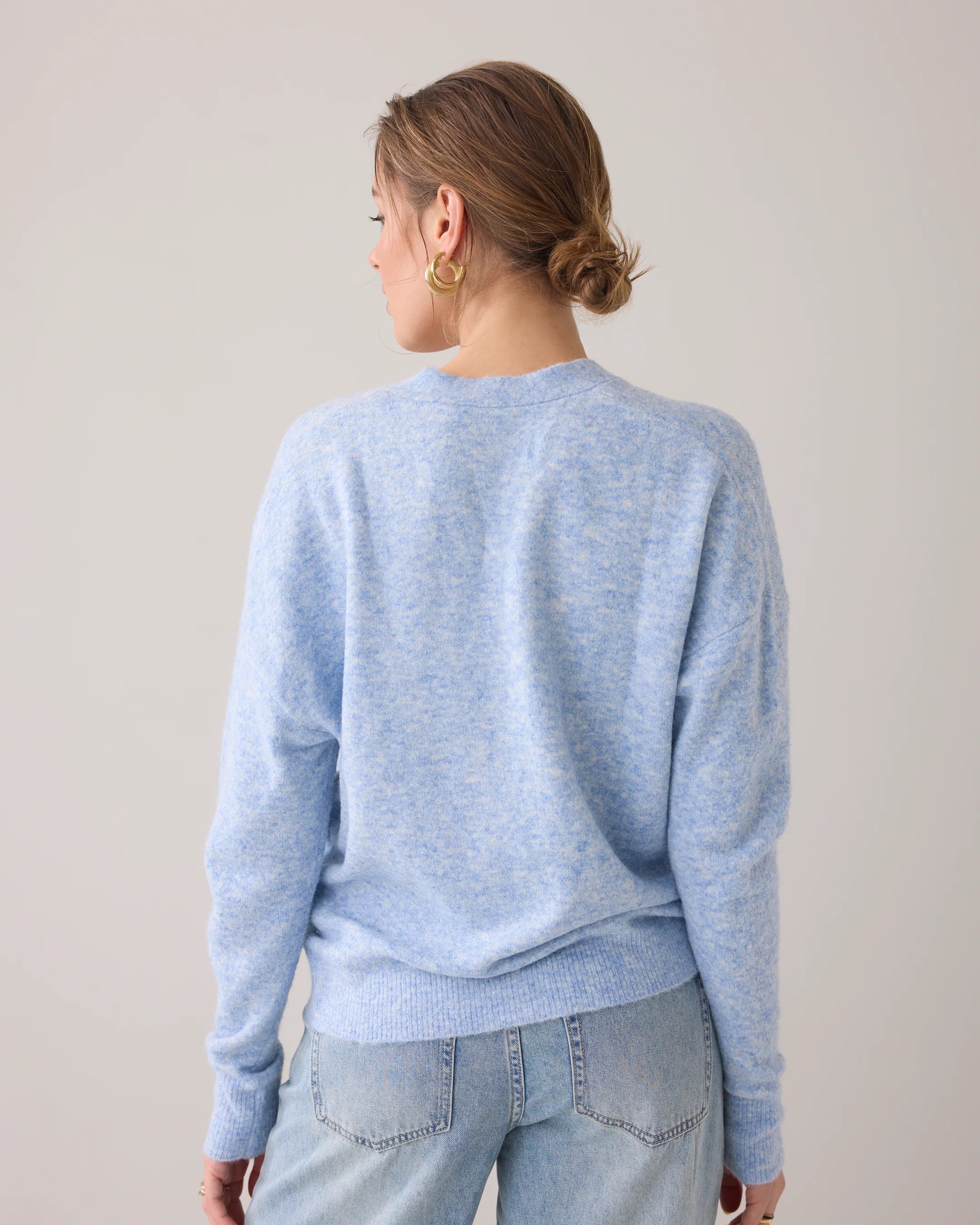 Soft Cardigan - Powder Blue