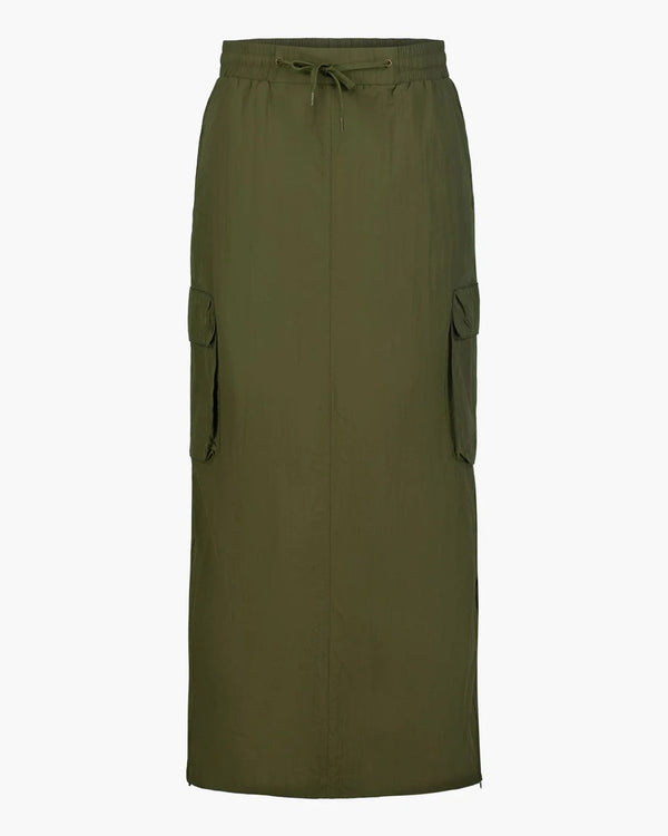 Cargo Skirt in Army Green