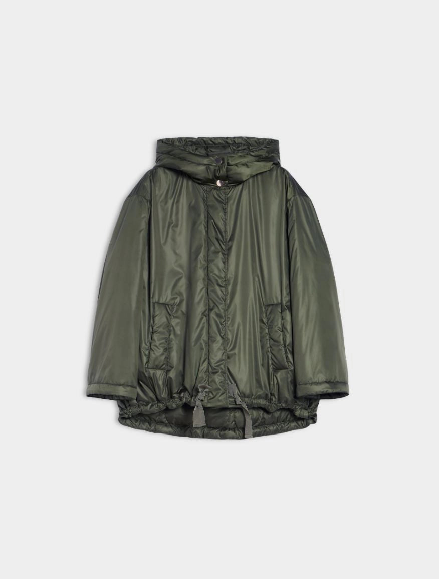 Canard Padded Rain Jacket in Olive Green