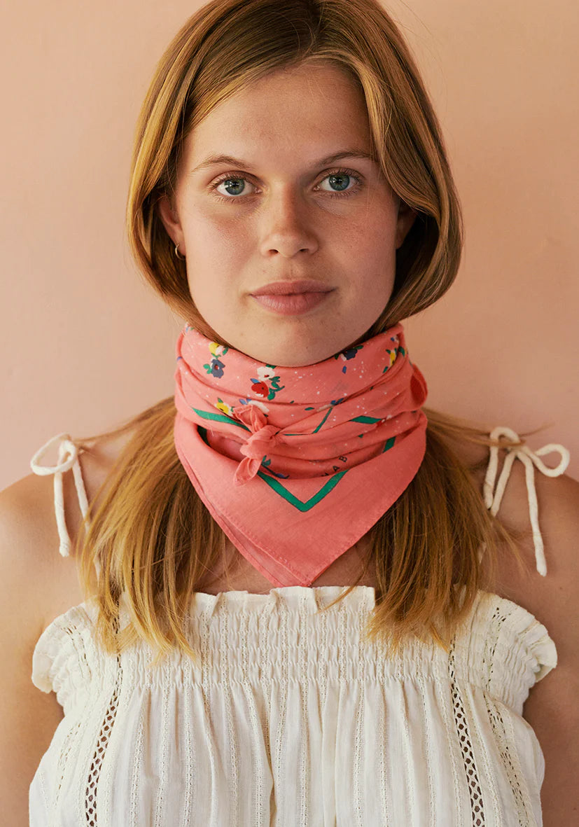 Circus Bandana in Flamingo