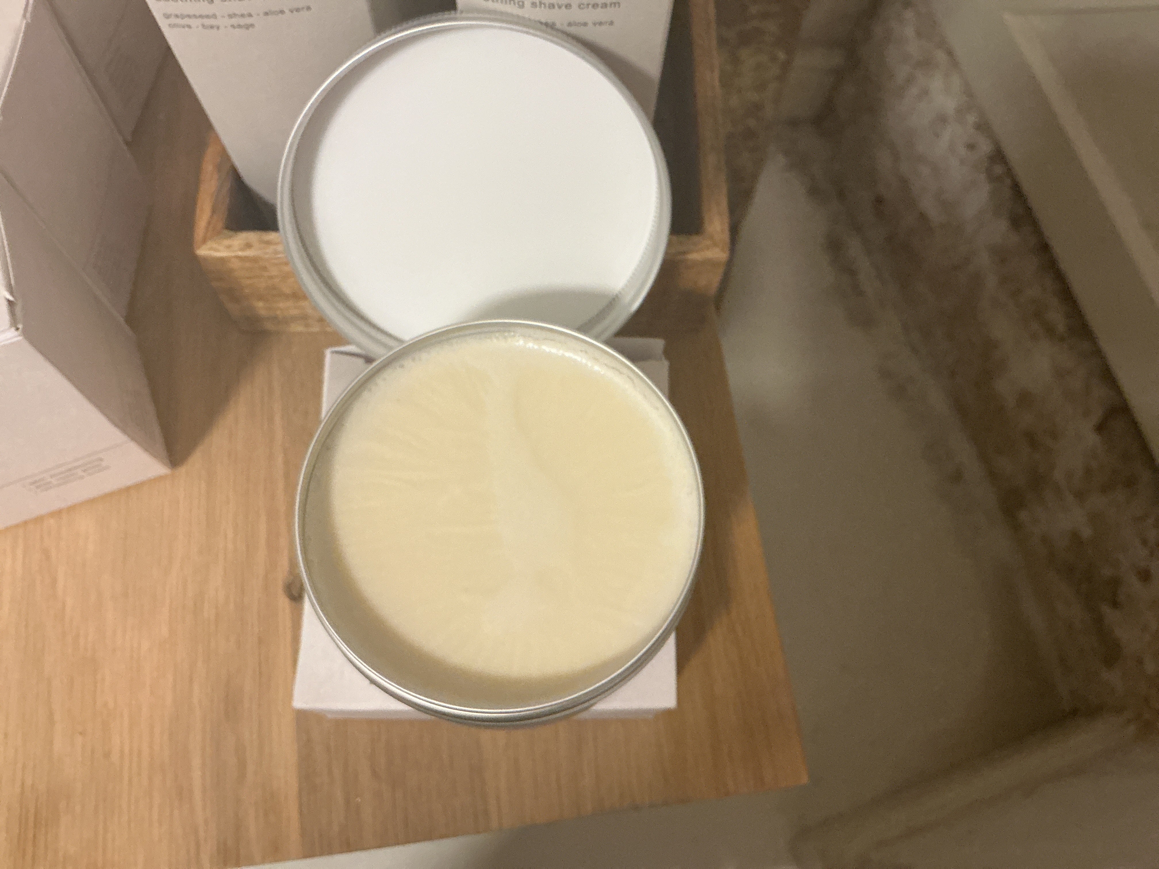 Bergamot and Amber shave soap 300g