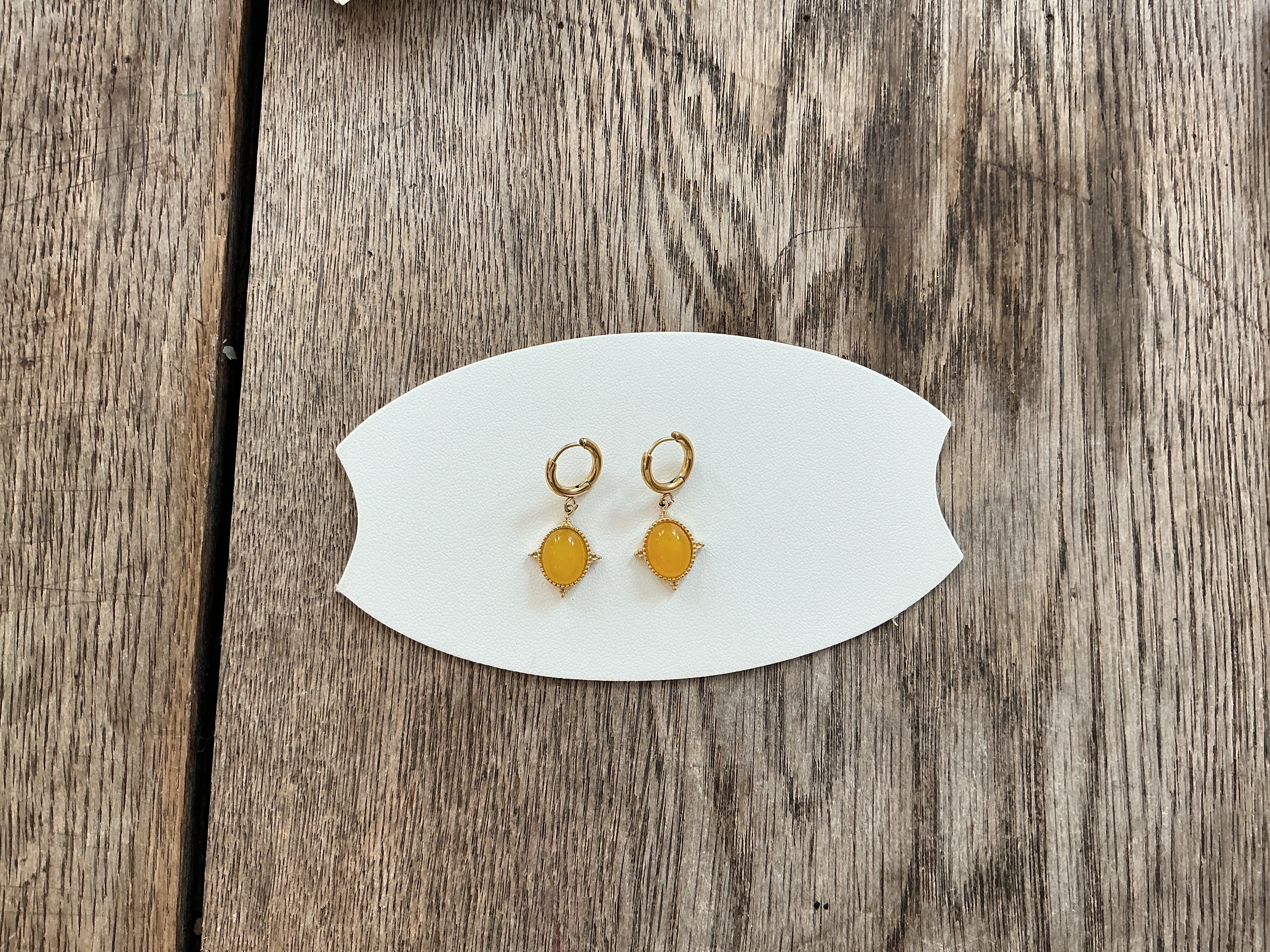 Moments Scarlett  earrings Yellow