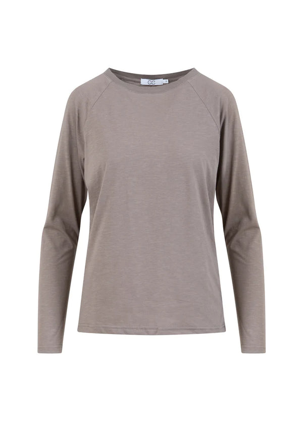 Long Sleeve T-Shirt in Dark Mud