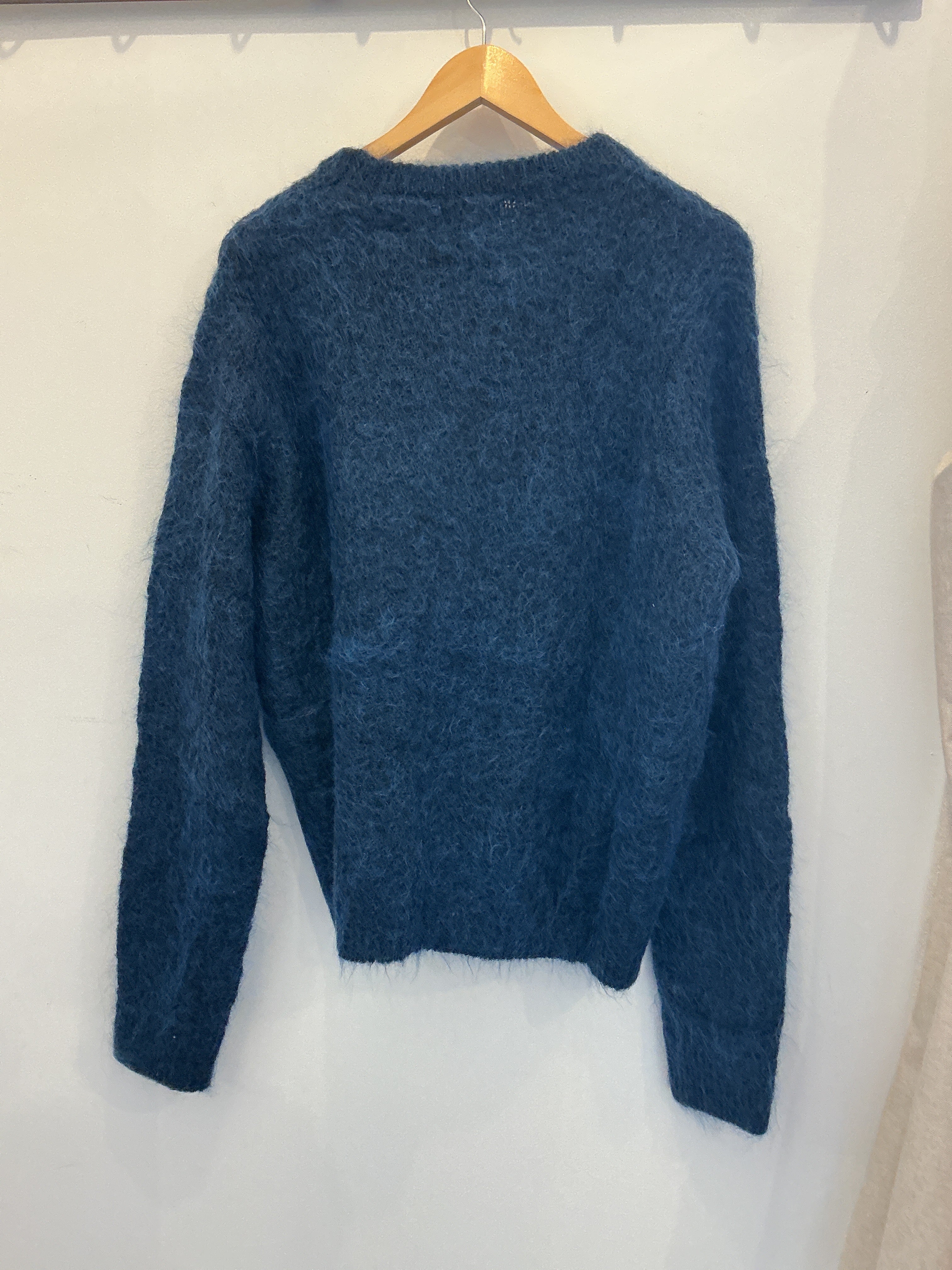 CECYLE Mohair Jumper in Dark Navy