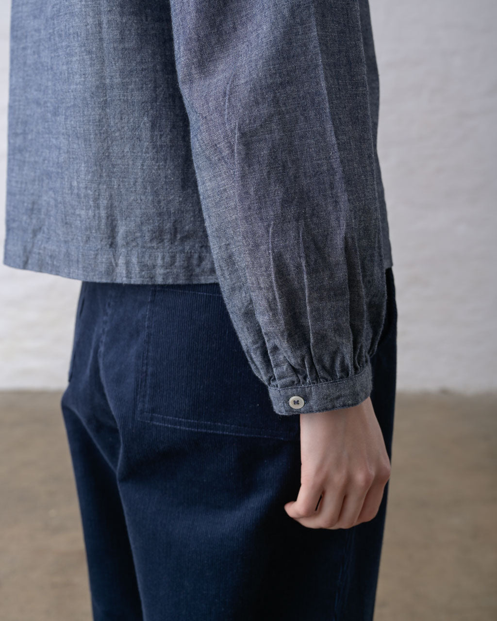 Jolene Casual Shirt in Chambray