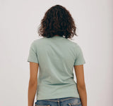 Organic Cotton True Tee in Eucalyptus