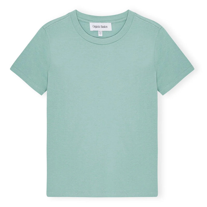 Organic Cotton True Tee in Eucalyptus