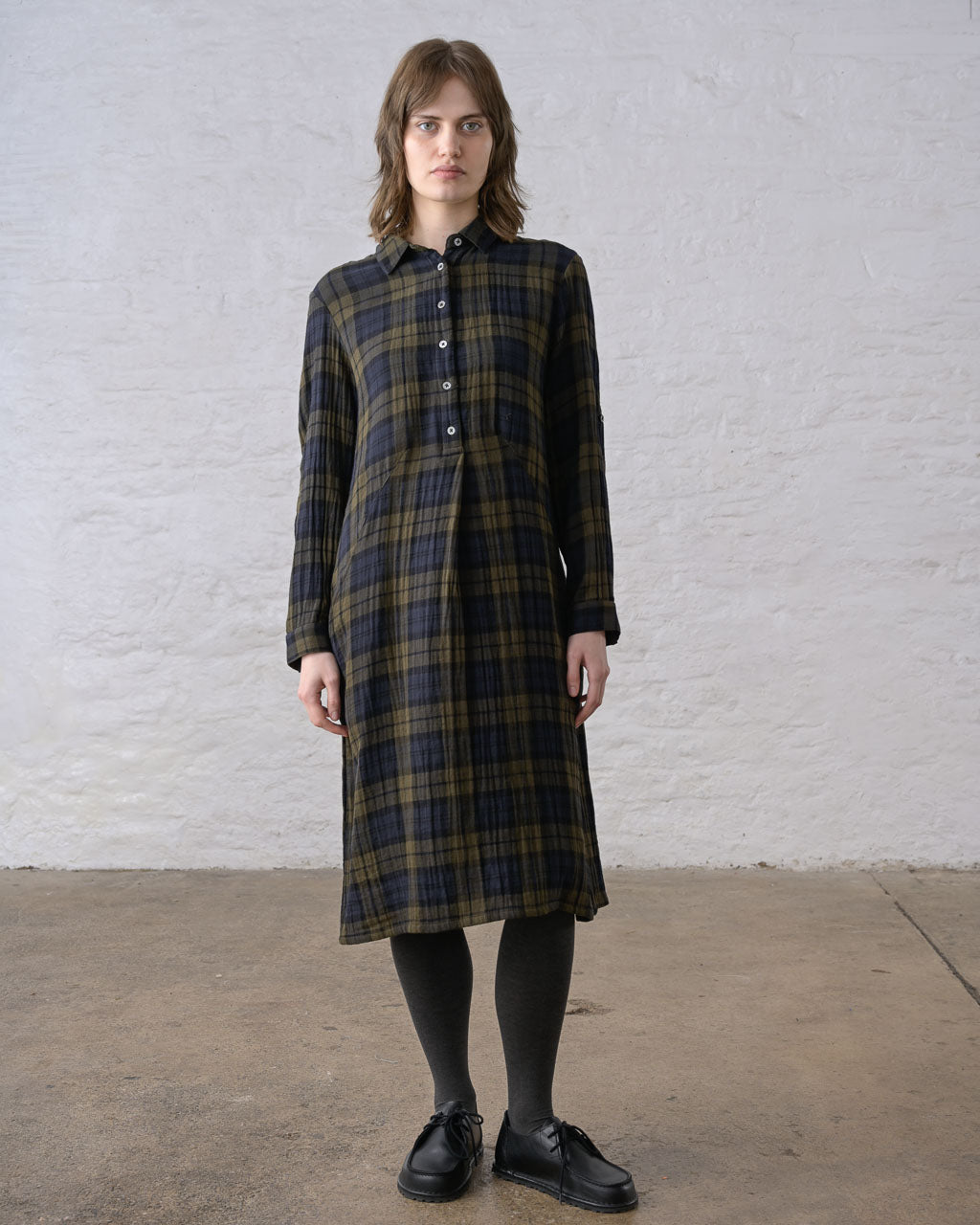 Alexa shirt dress in Big Check