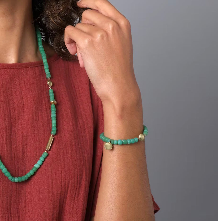 River Bracelet in Green