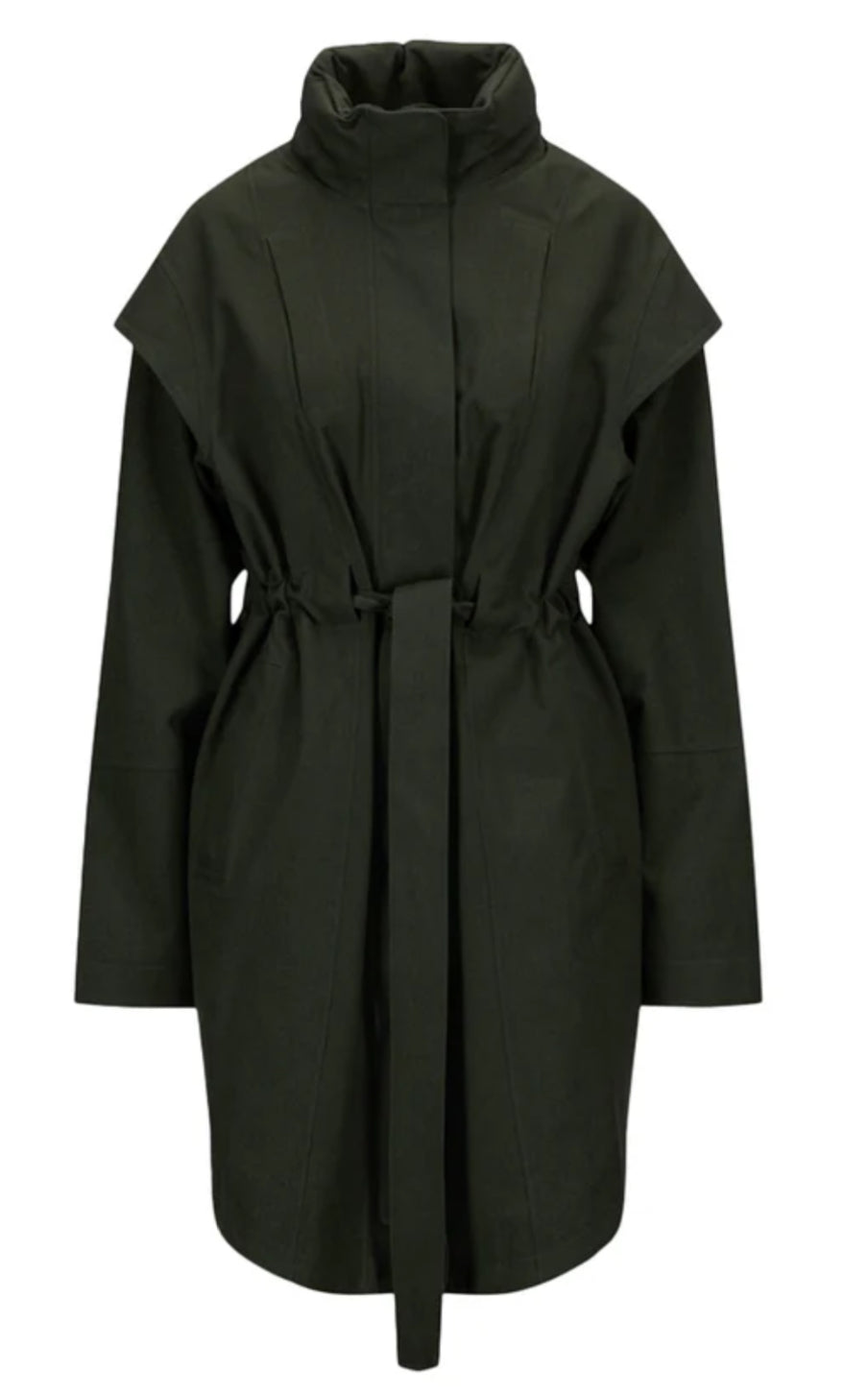 Monsun Raincoat in Rosin Dark Green