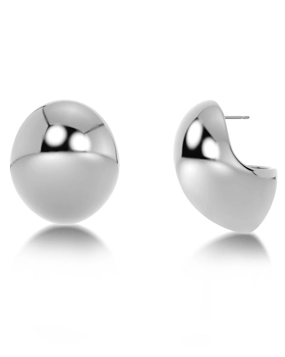 Gallant Studs Maxi Earrings in Stainless Steel