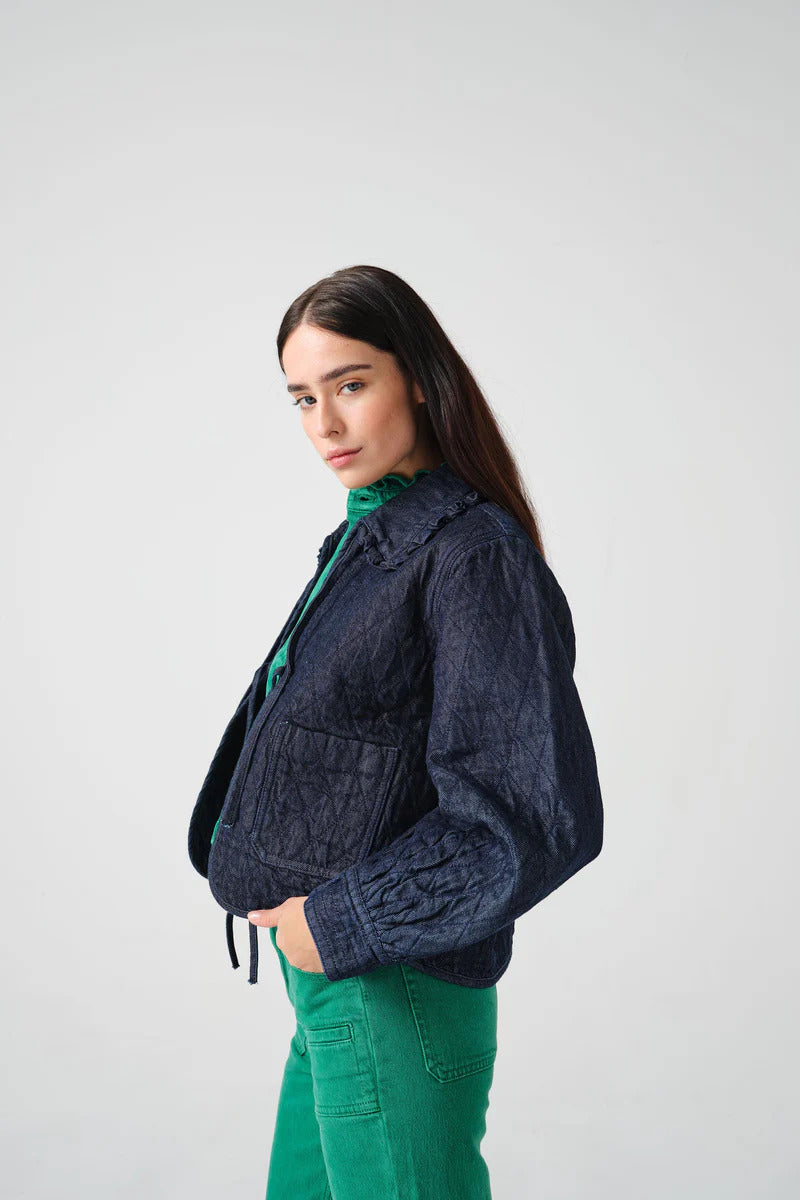 Heidi Jacket in Indigo Rinse