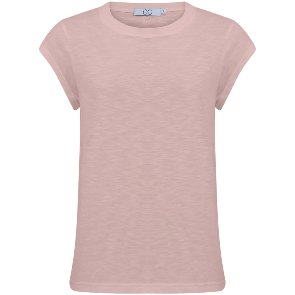 Classic C C Heart T-shirt Winter Rose