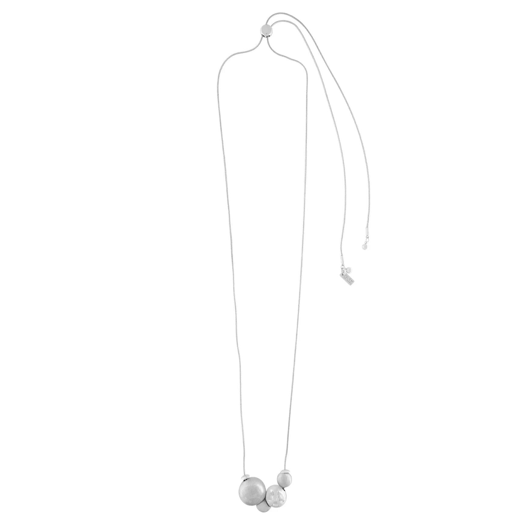 Dansk Tabitha Multiball necklace silver plating