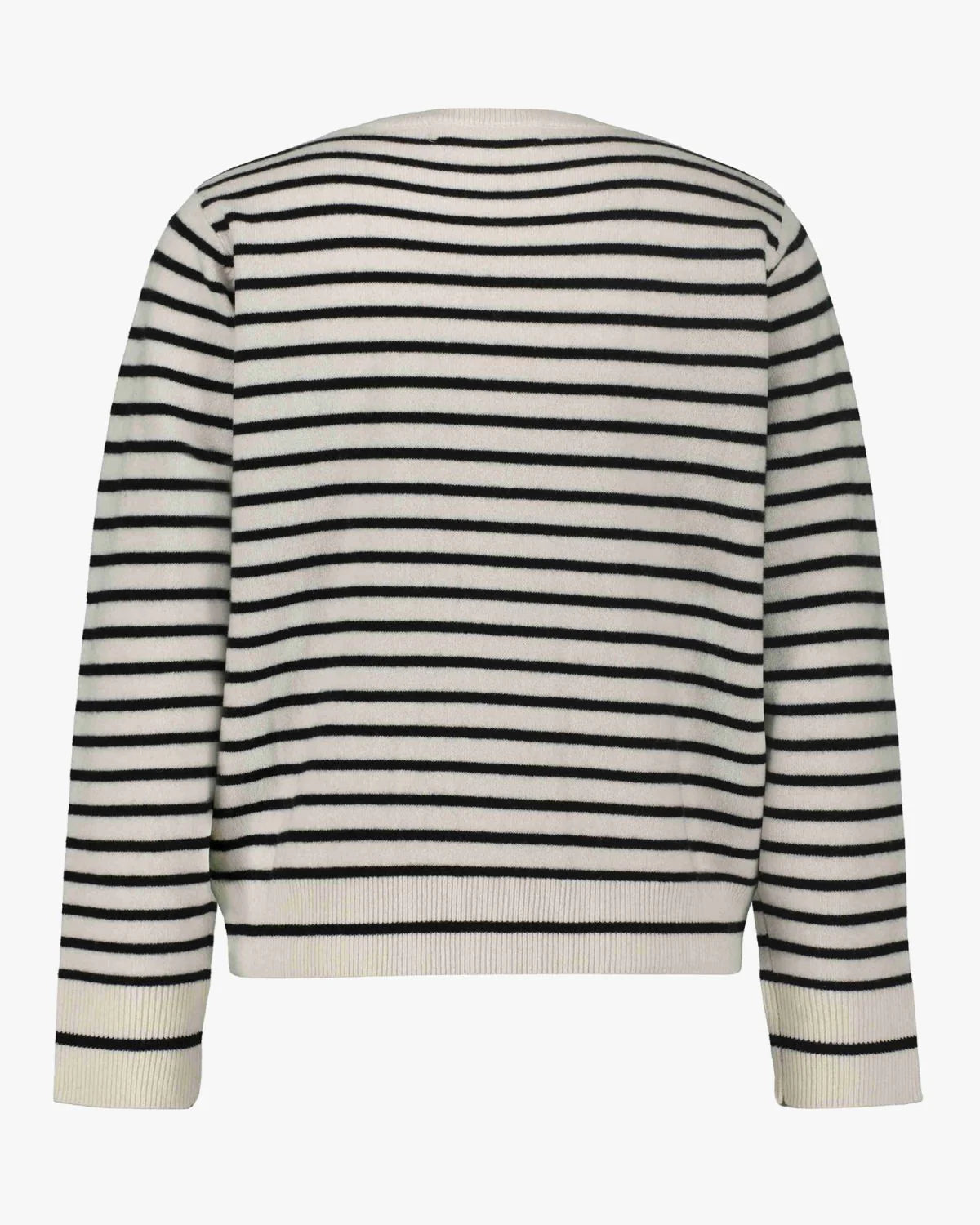 Cisse cardigan black/ off white stripe