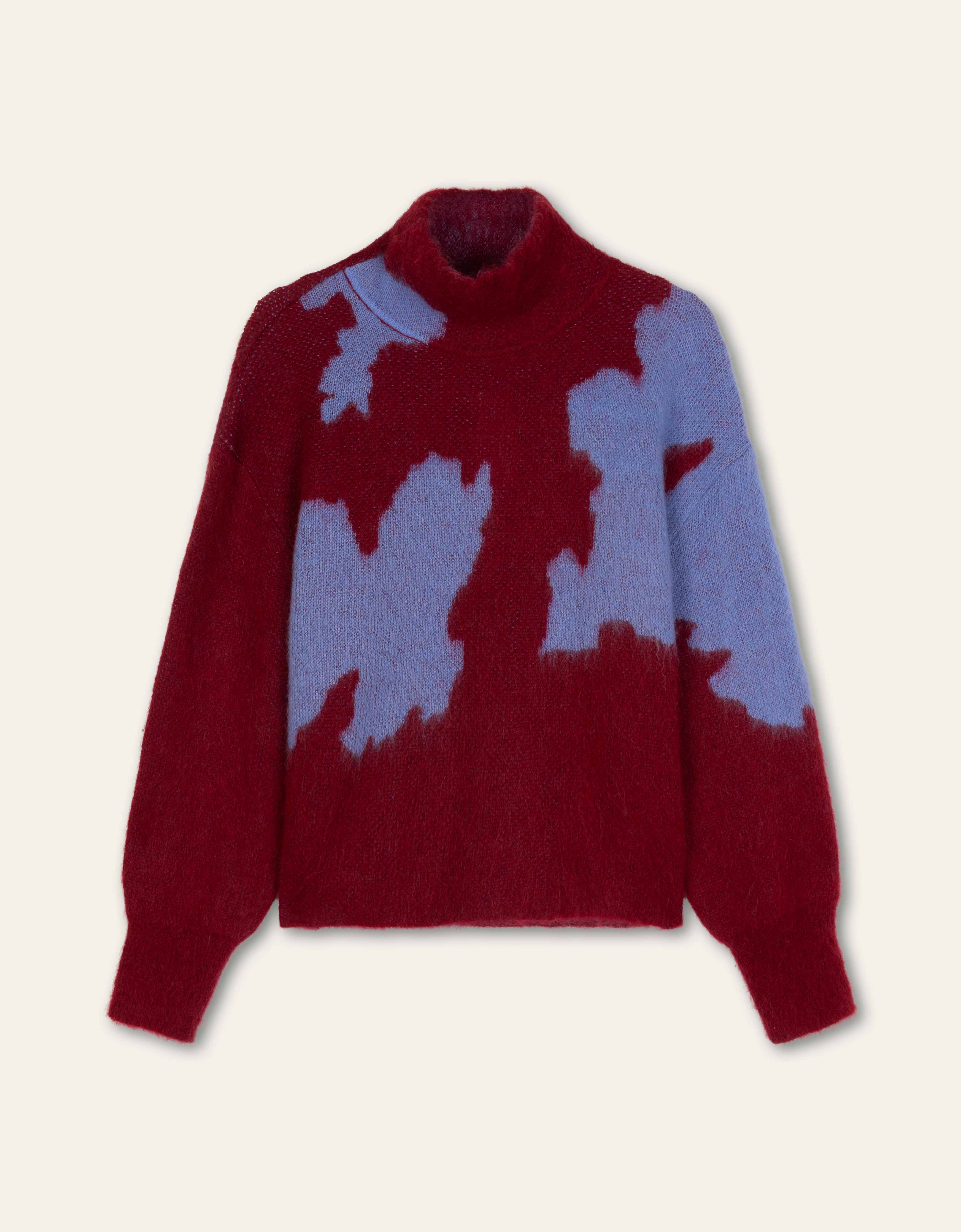 Kornelia Knitted Jumper in Rumba Red