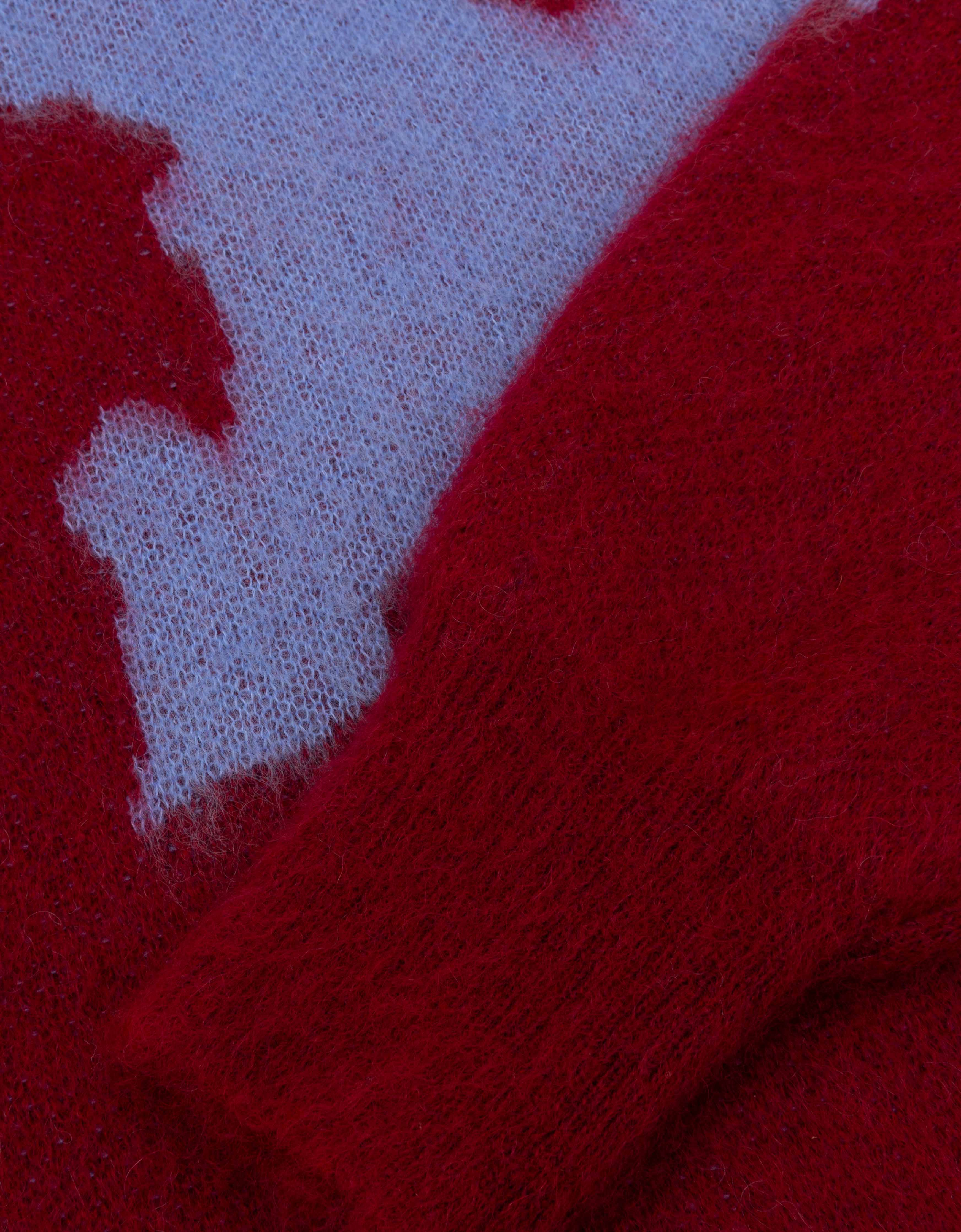 Kornelia Knitted Jumper in Rumba Red