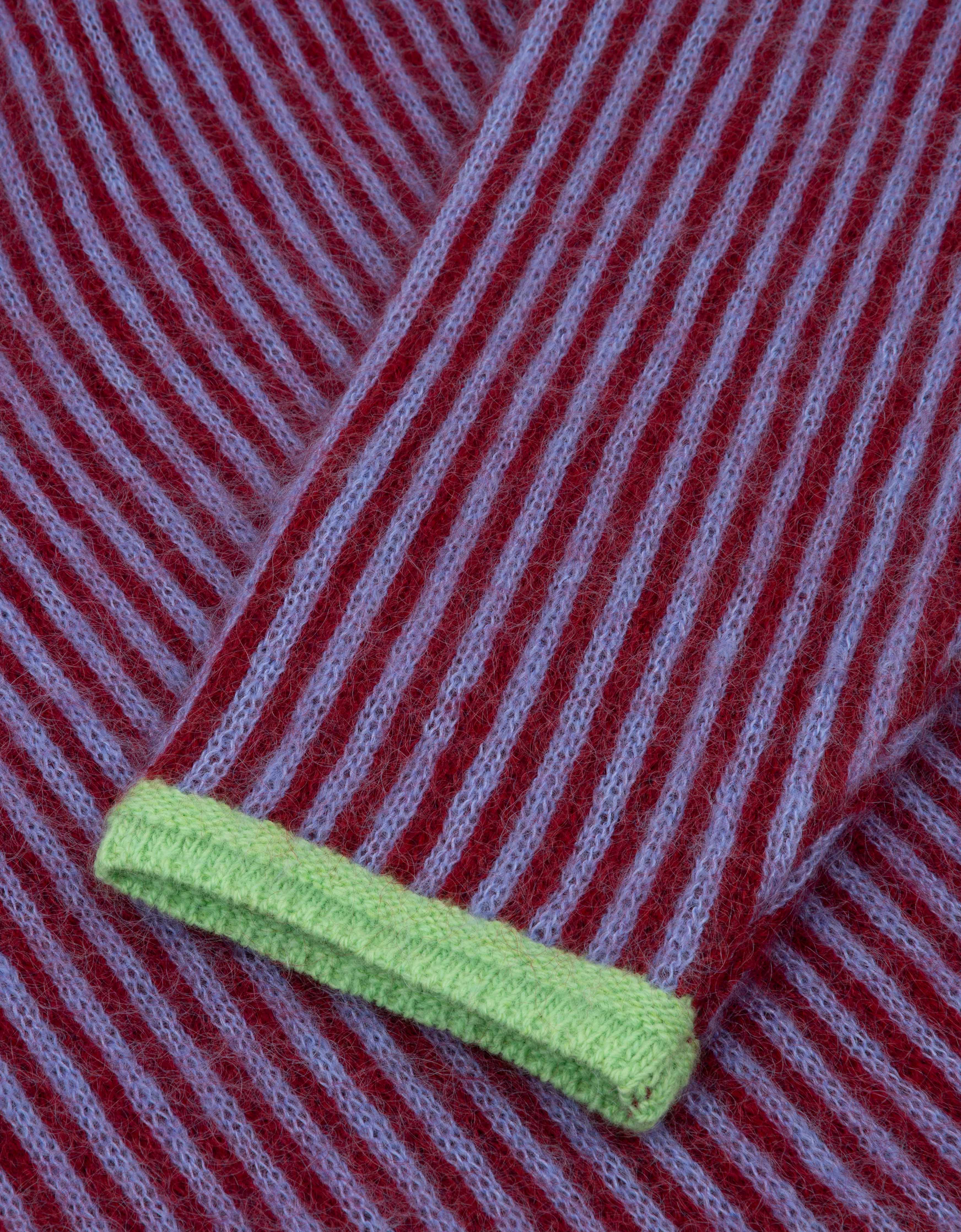 Katrijn Knitted V Neck Jumper in Wedgewood